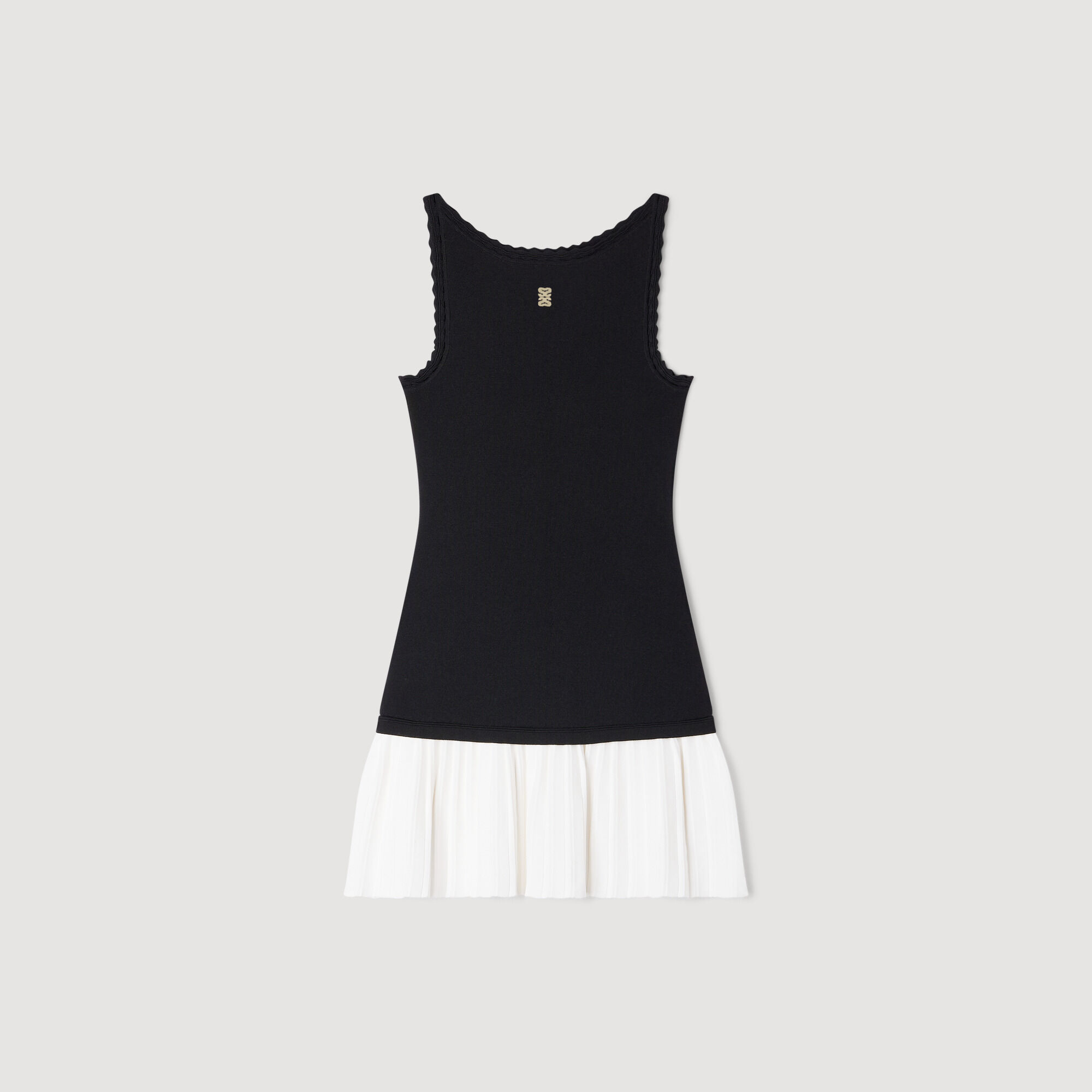 Robe mini deux tons