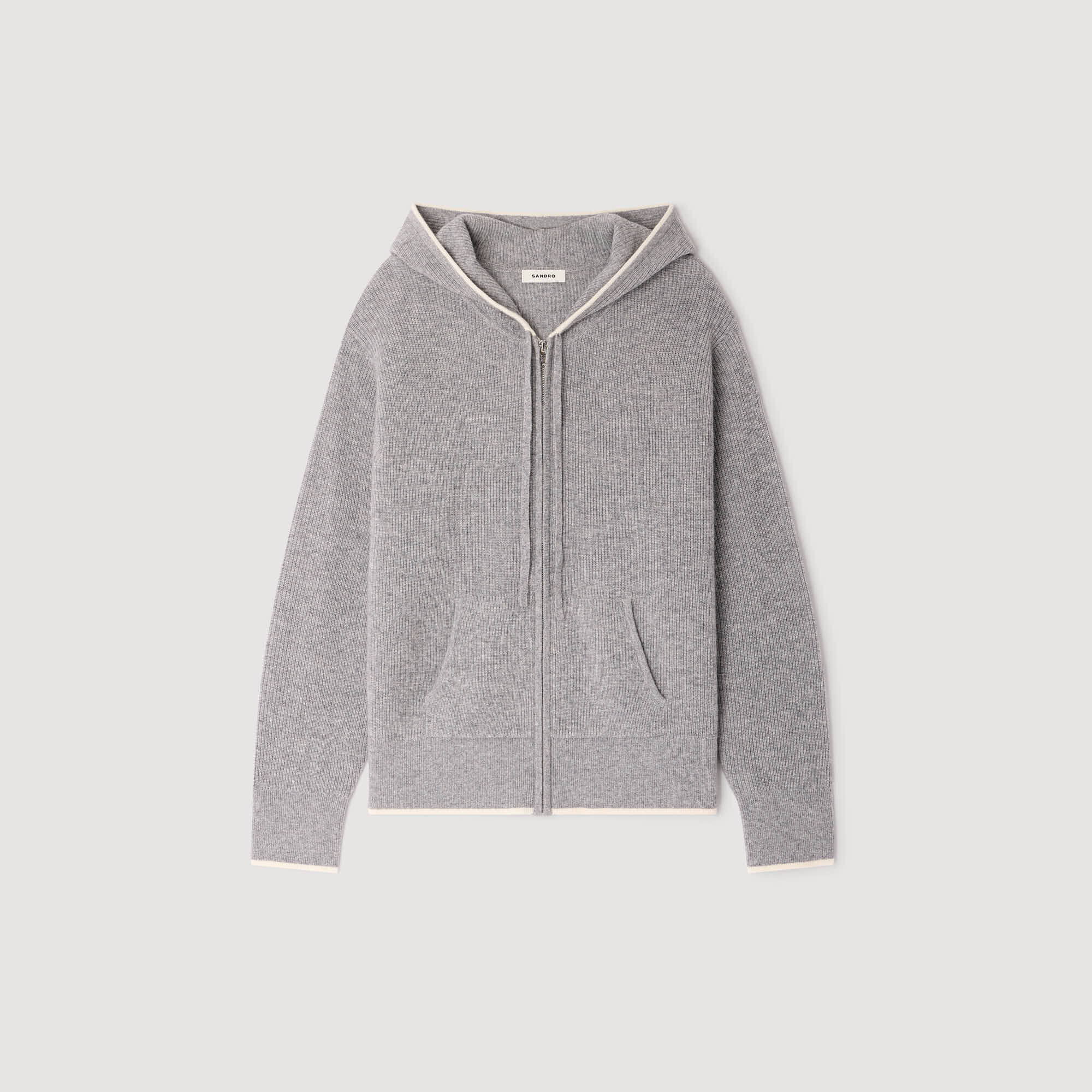 Cardigan à capuche