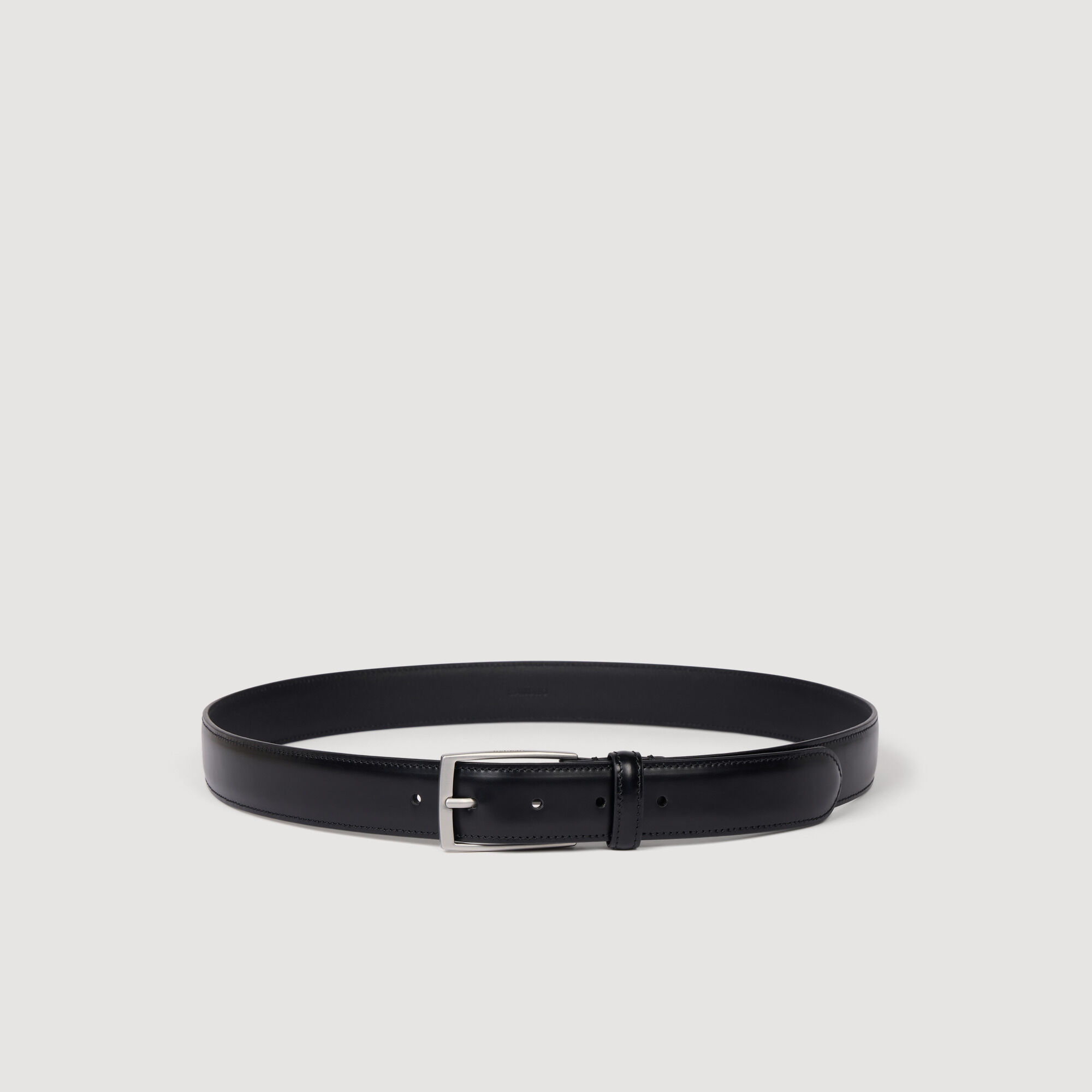 Ceinture en cuir à boucle rectangulaire