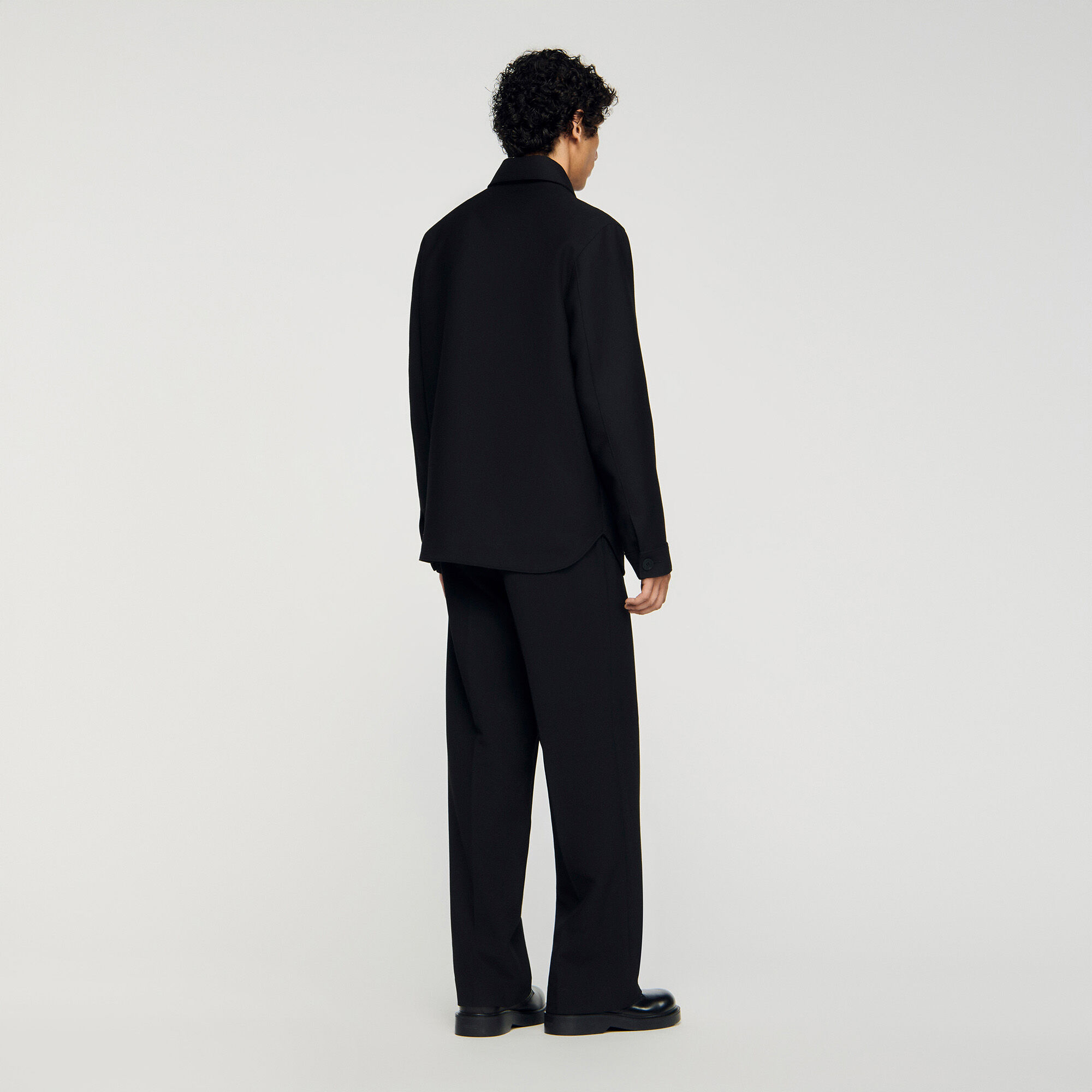 Chemise oversize boutonnée