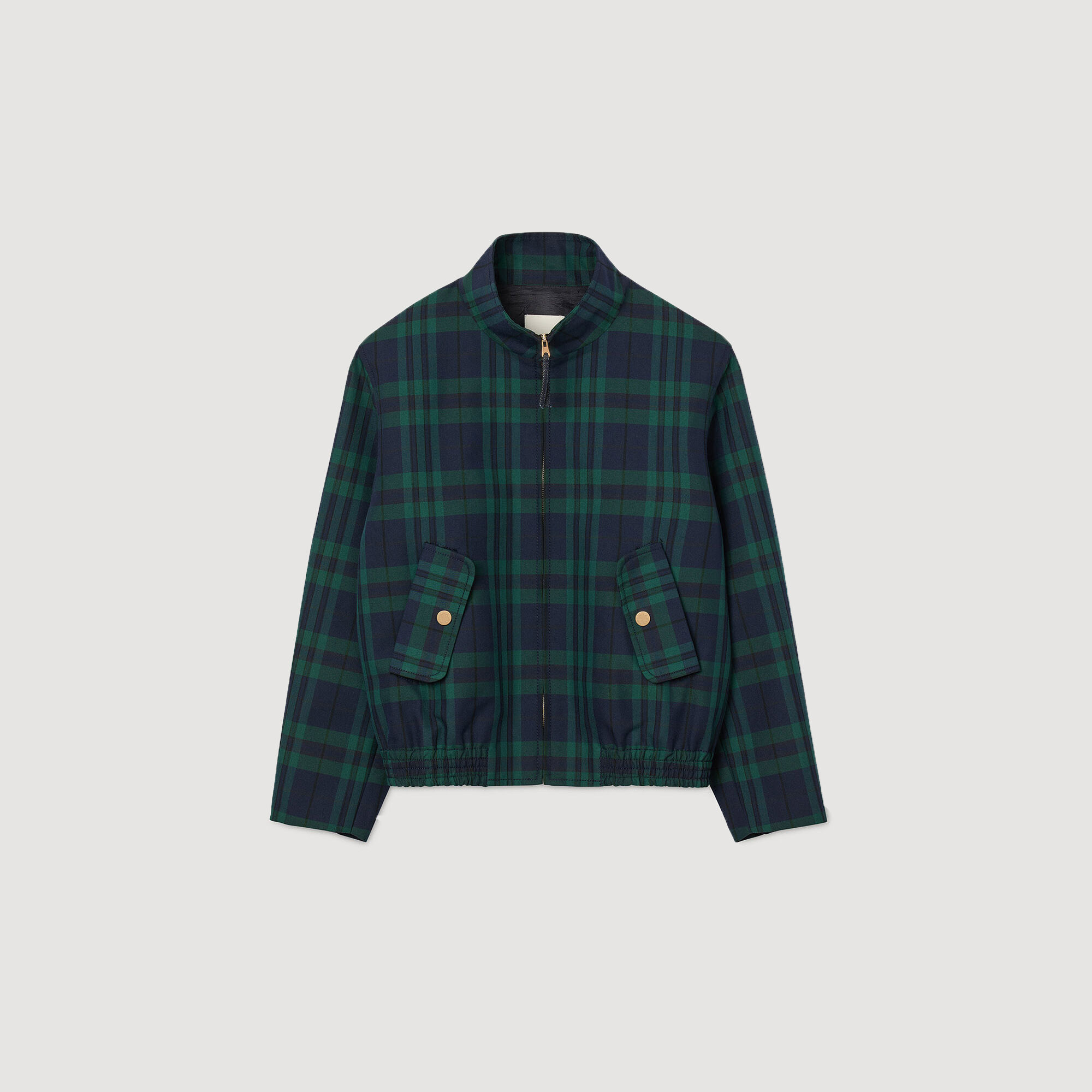Veste à carreaux