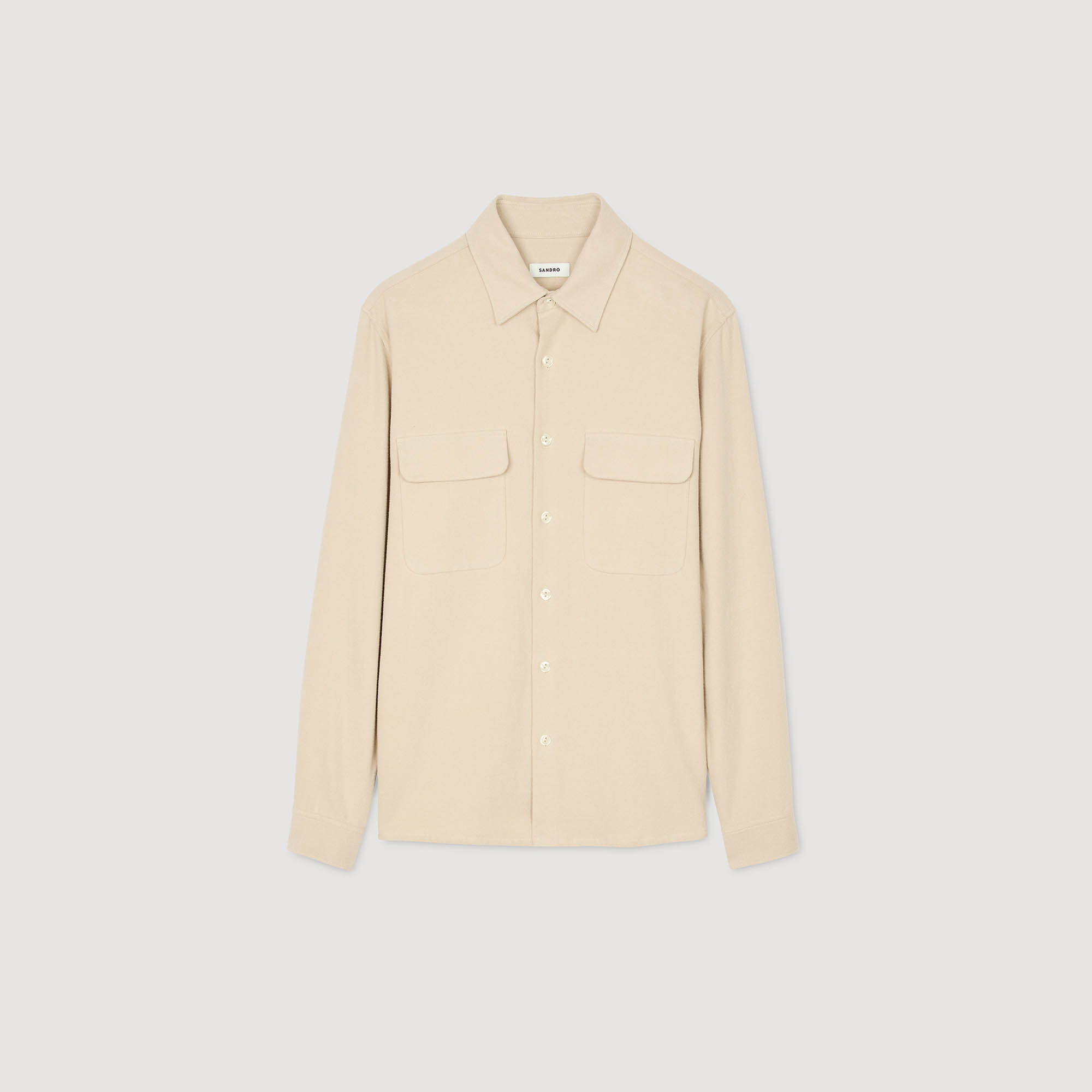 Chemise en flanelle à poches rabattues