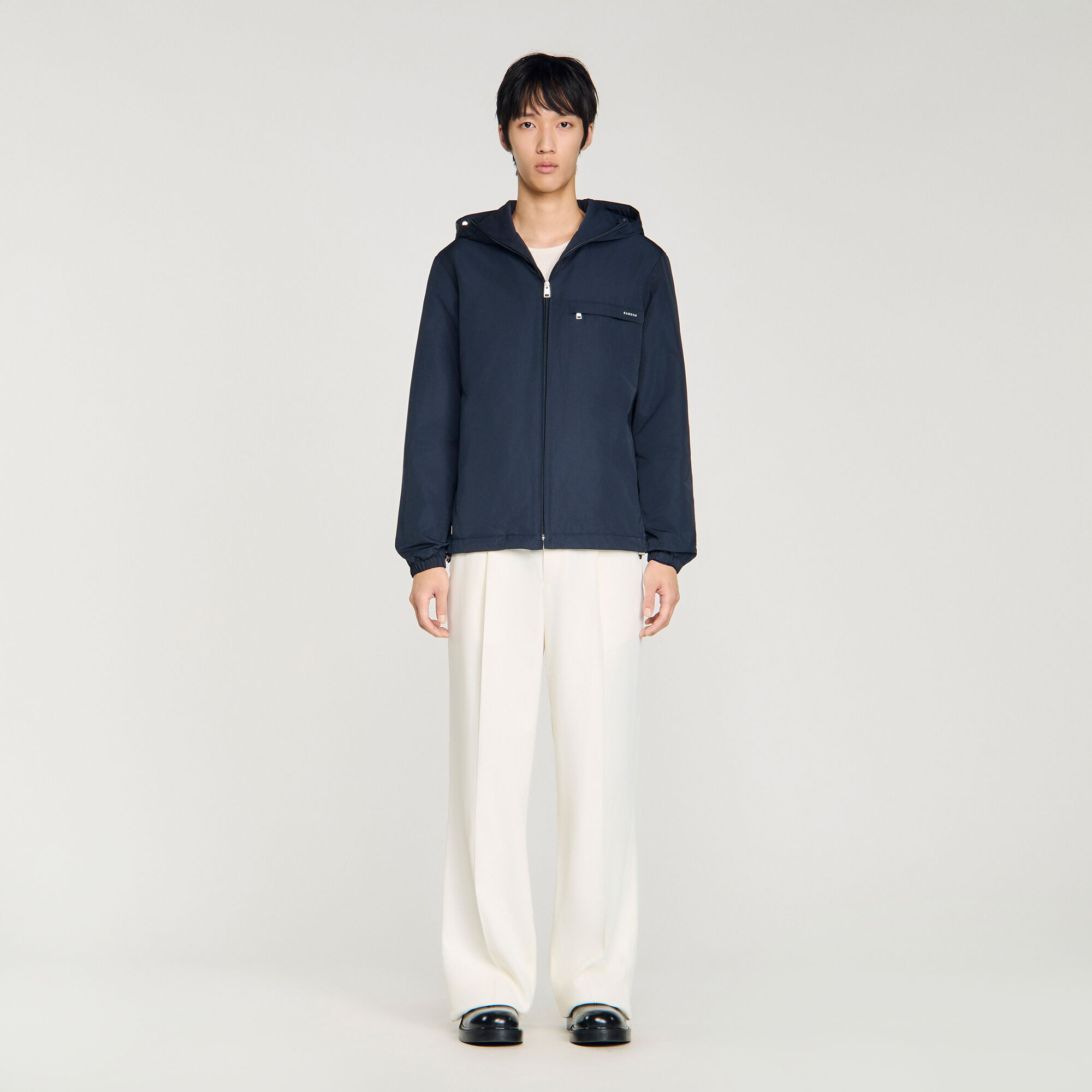 Veste coupe-vent en nylon