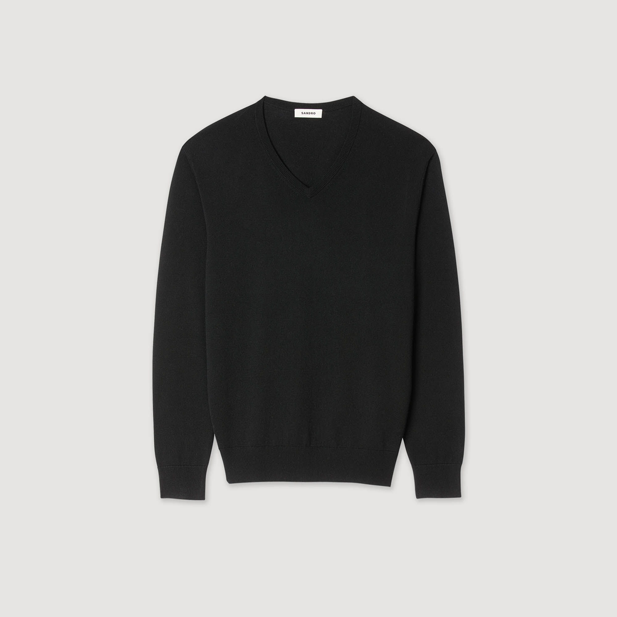 Pull-over classique à col en V