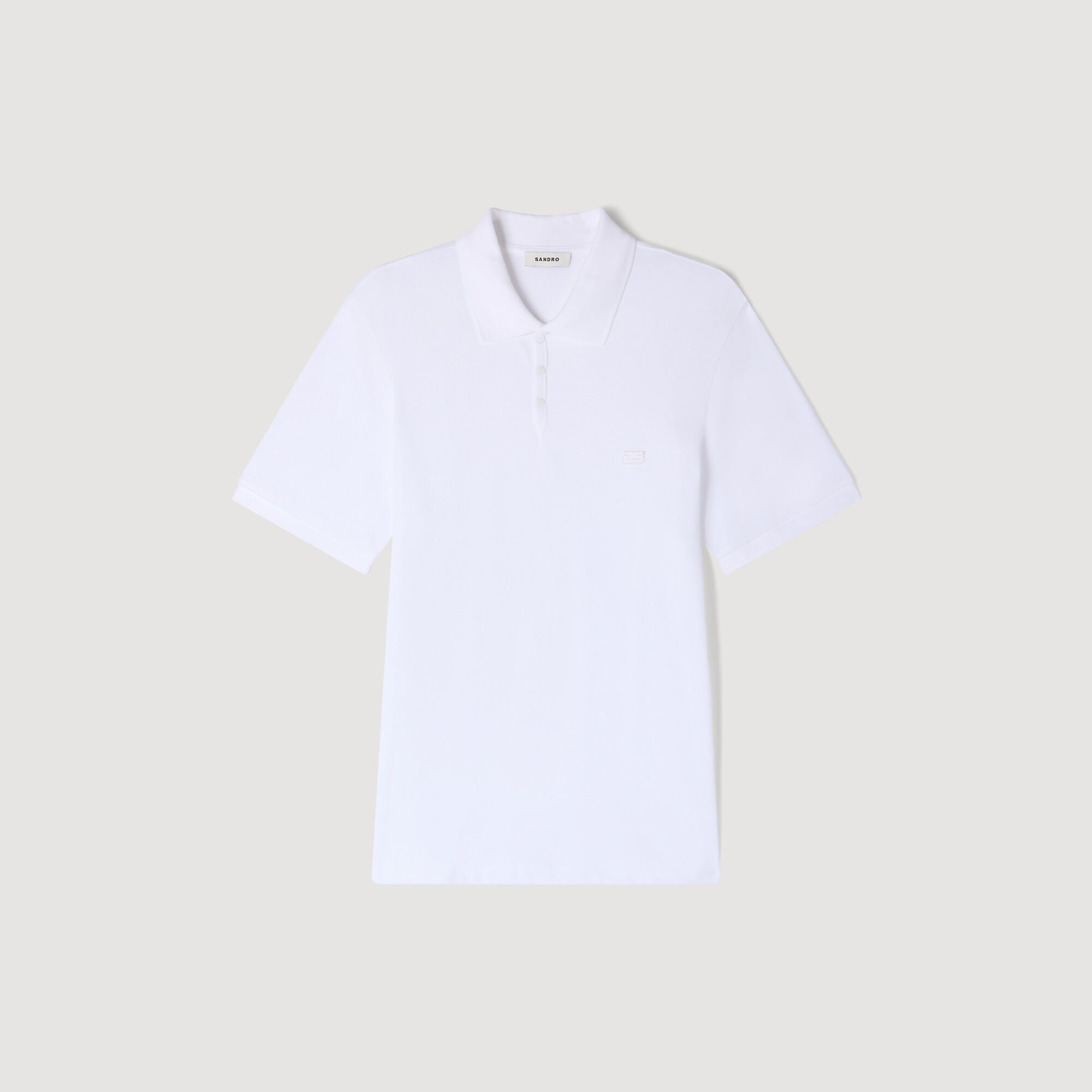 Chemise polo avec logo