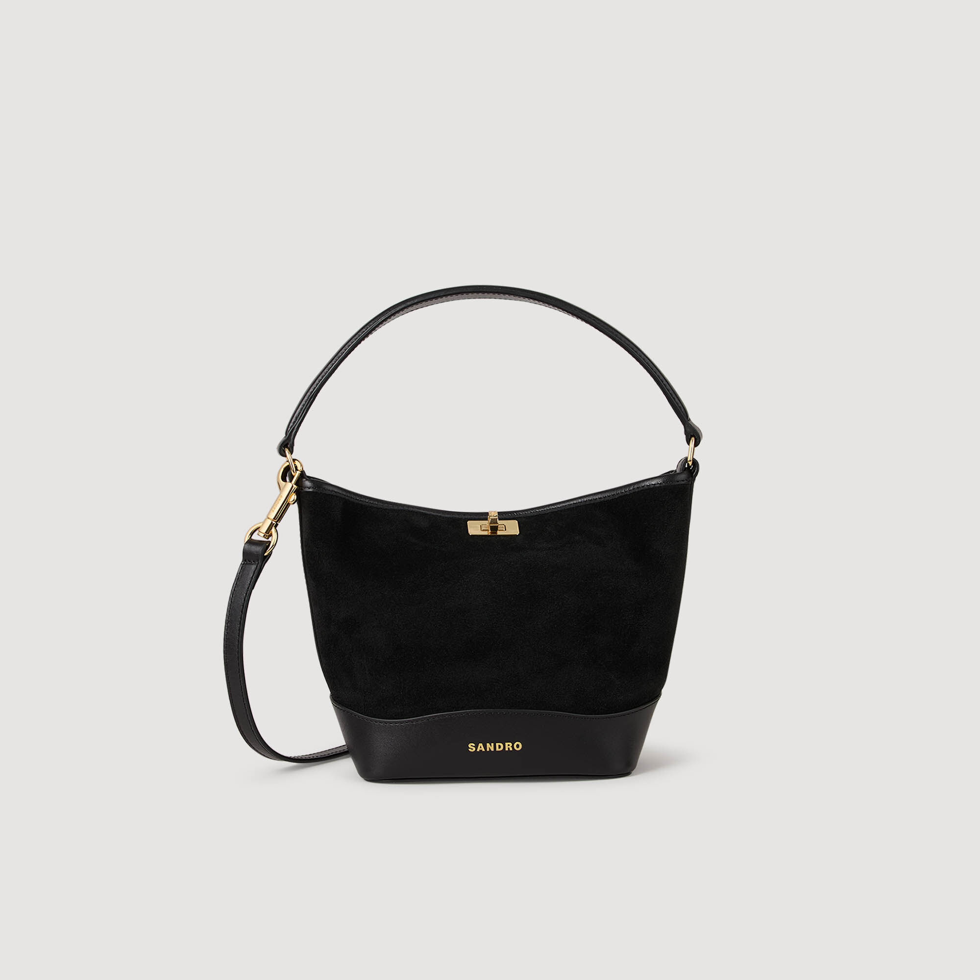 Sac mini en daim et cuir TANGOSO