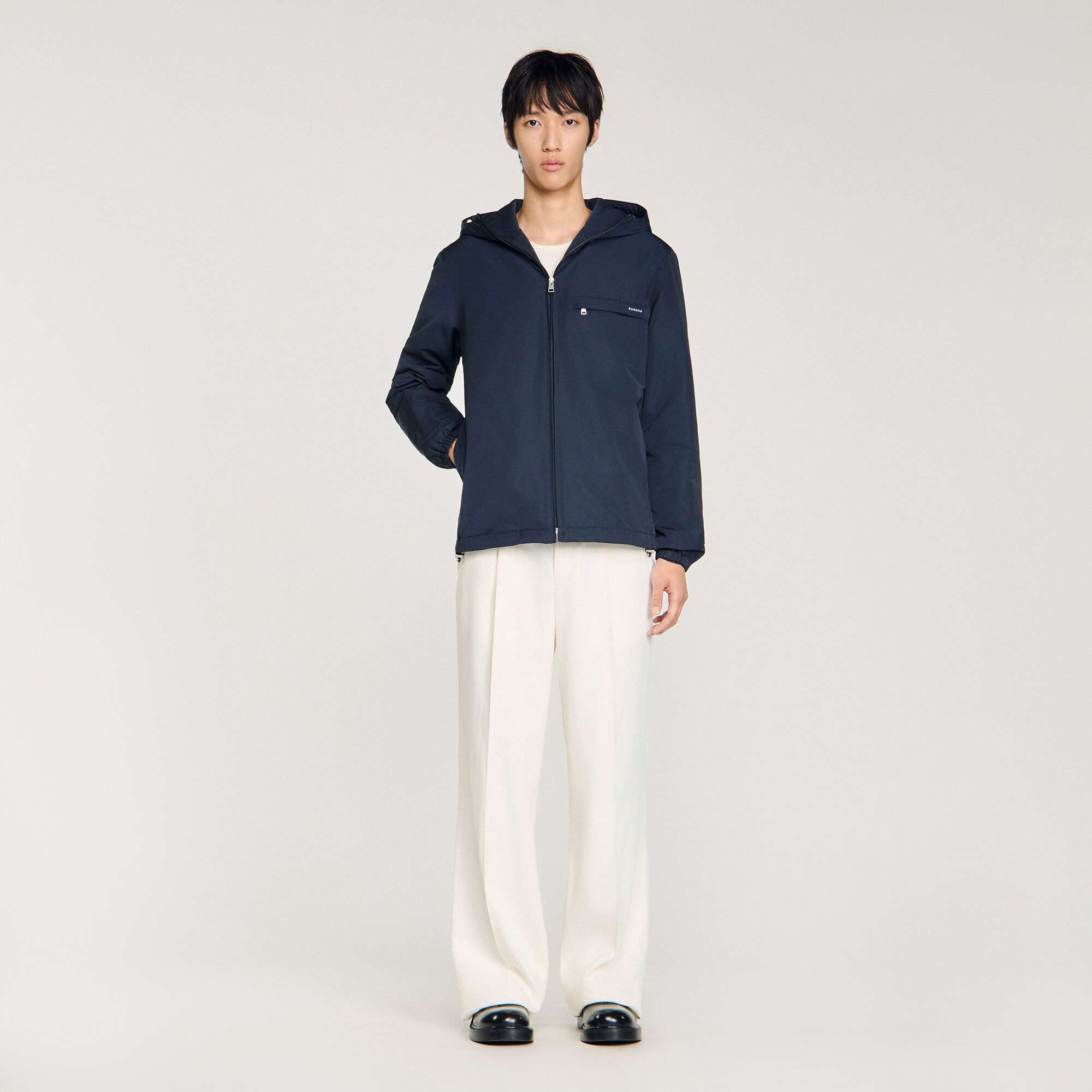 Veste coupe-vent en nylon