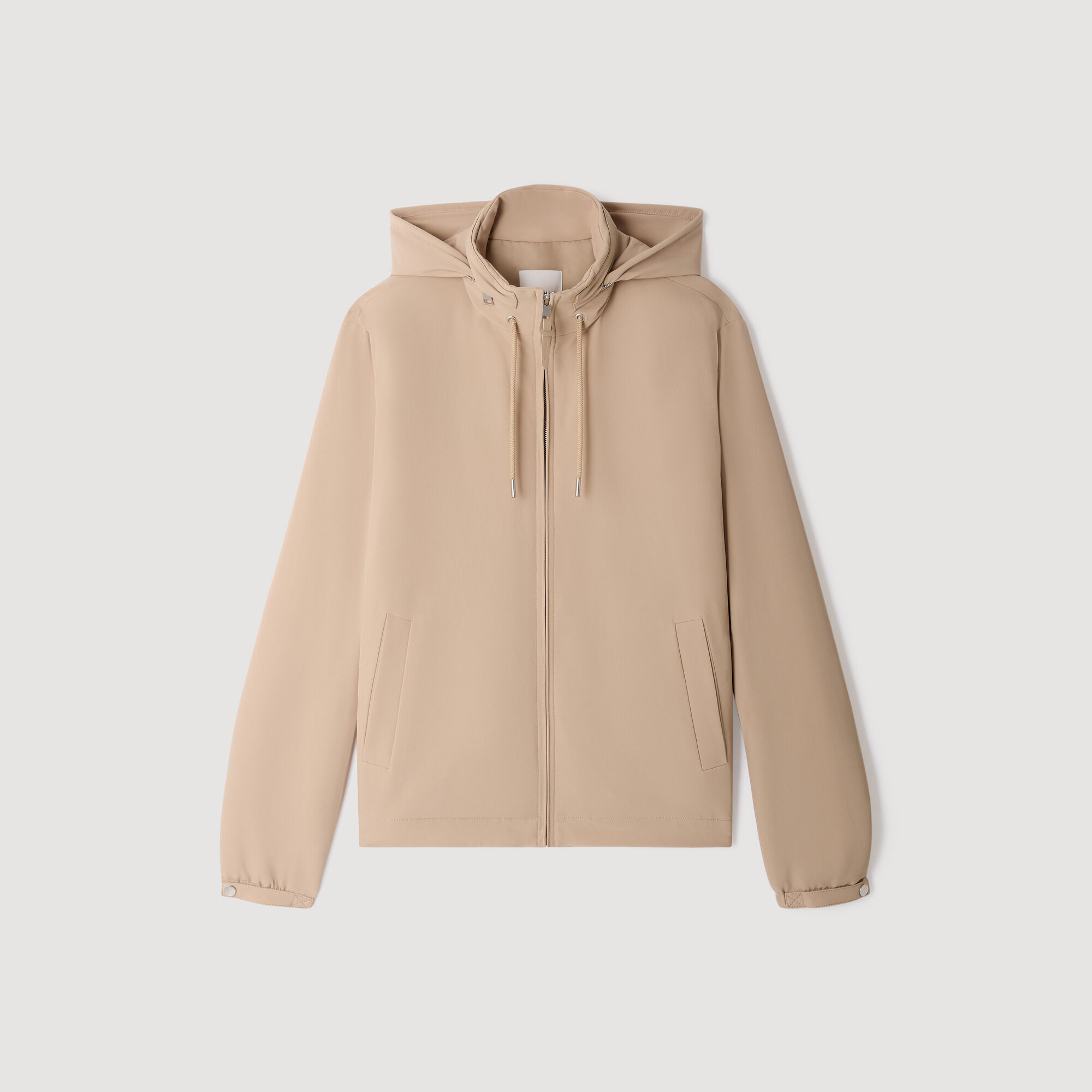 Veste à capuche avec fermeture éclair