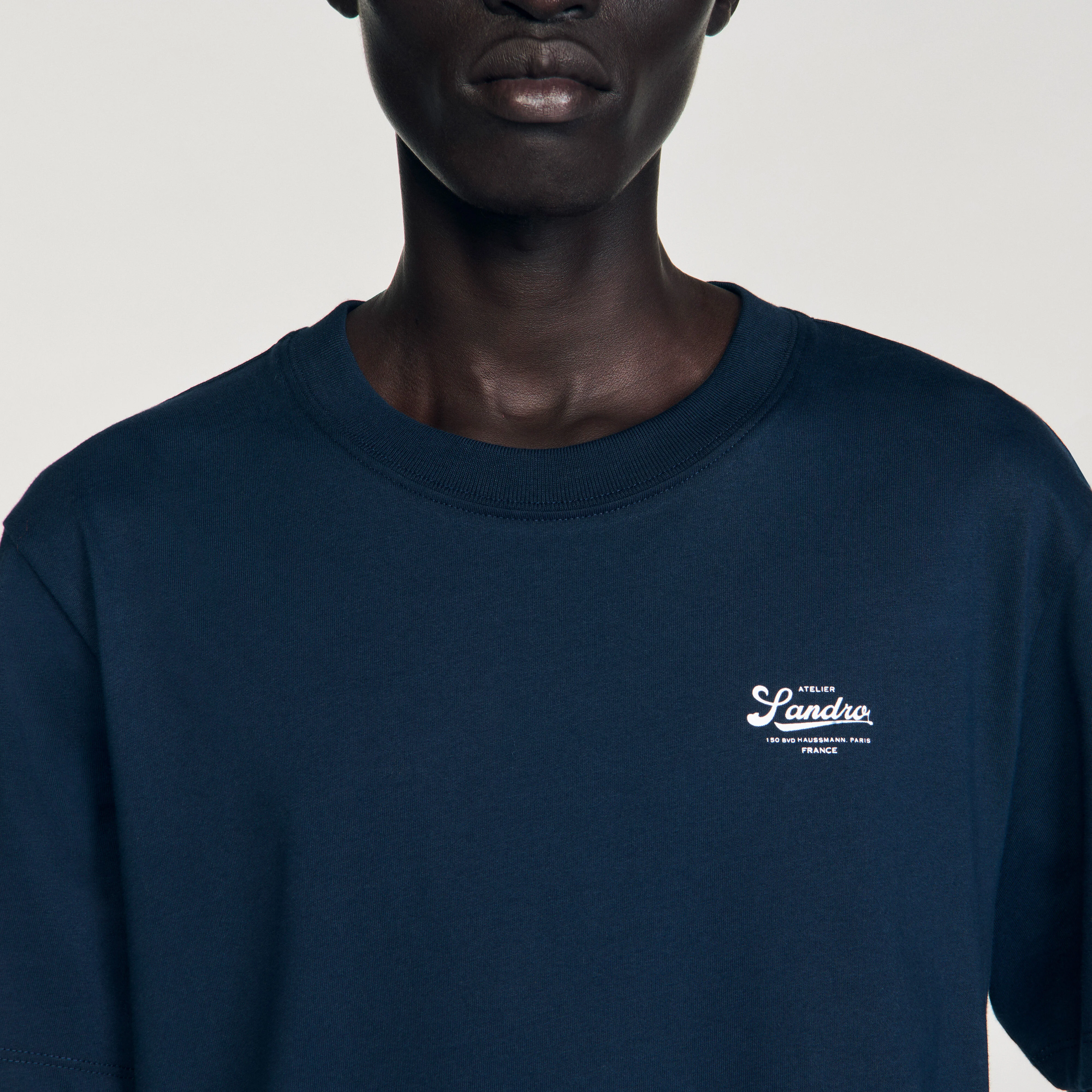 T-shirt avec logo appliqué