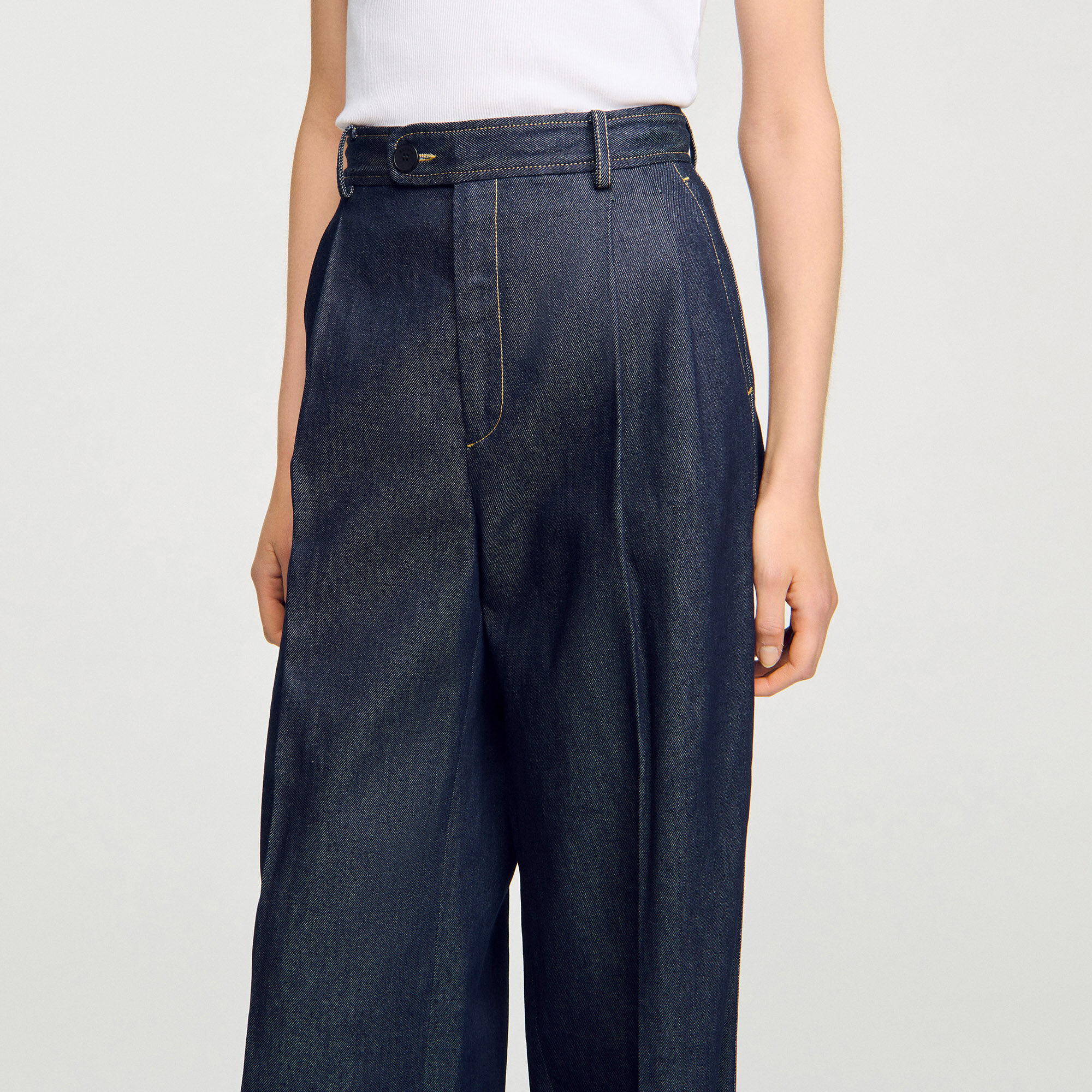 Pantalon de costume en denim