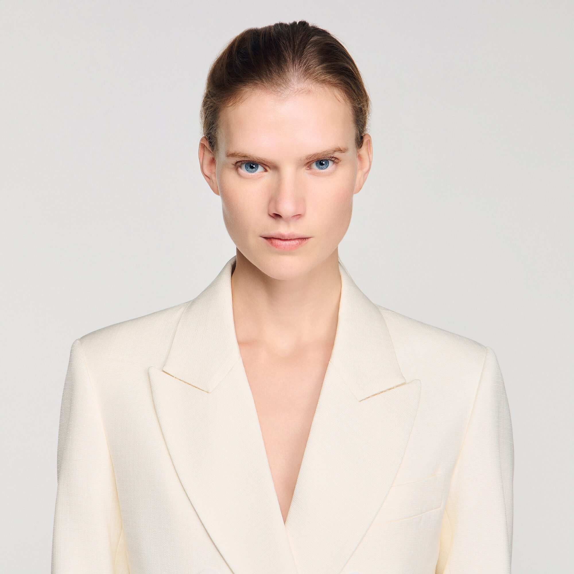 Veste de costume à double boutonnage
