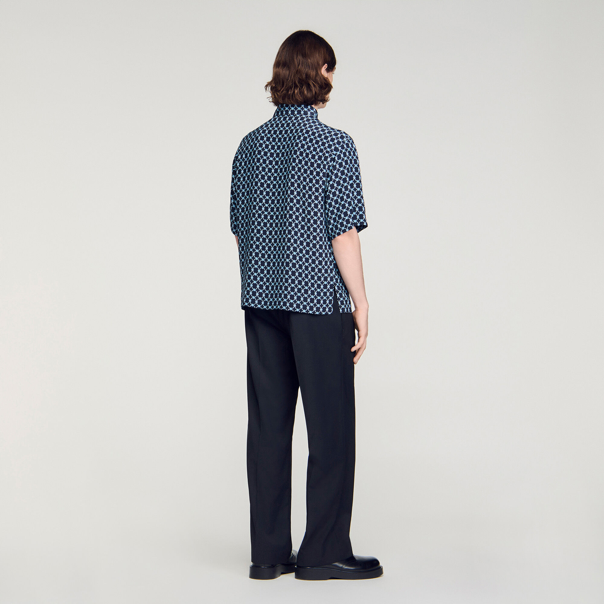Chemise à imprimé lien ample