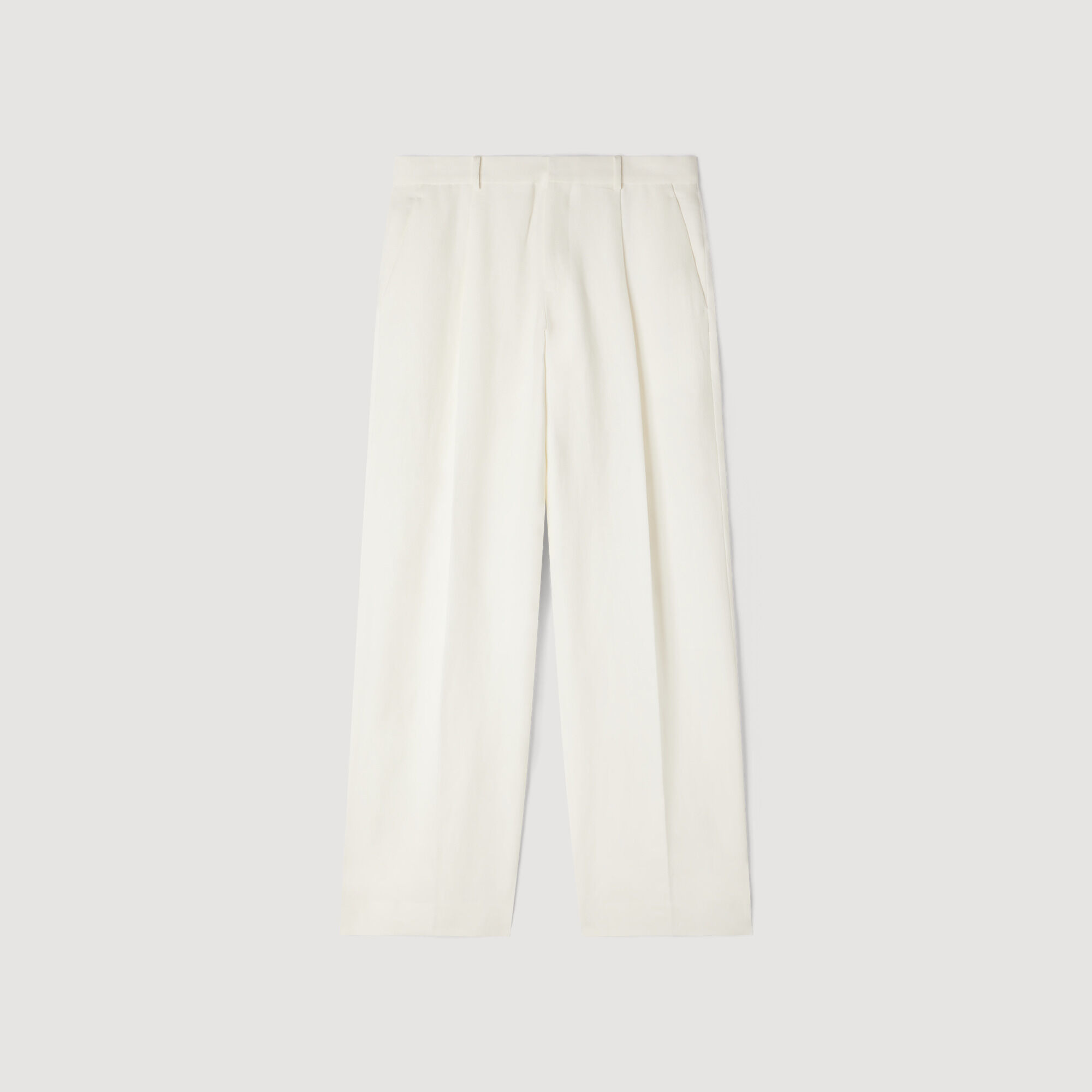 Pantalon de costume en lin