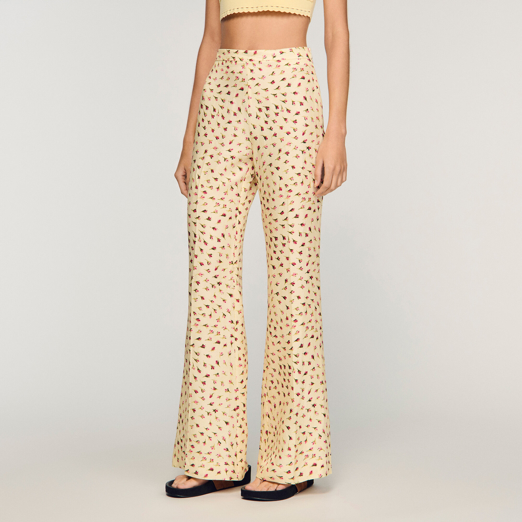 Pantalons floraux