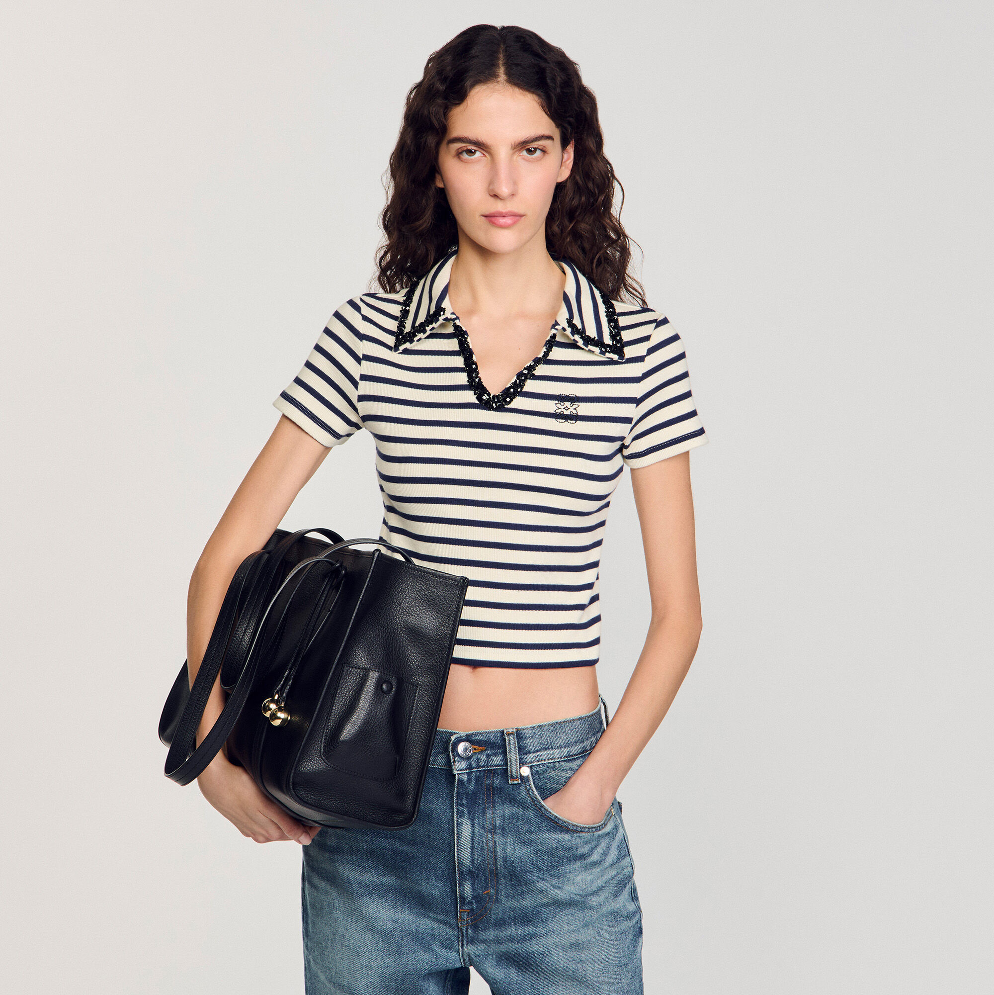 Sac à main en cuir souple