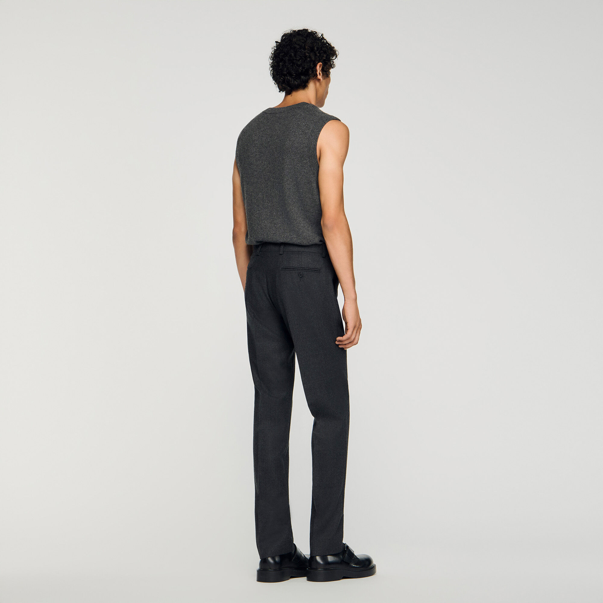 Pantalon en laine vierge sur mesure