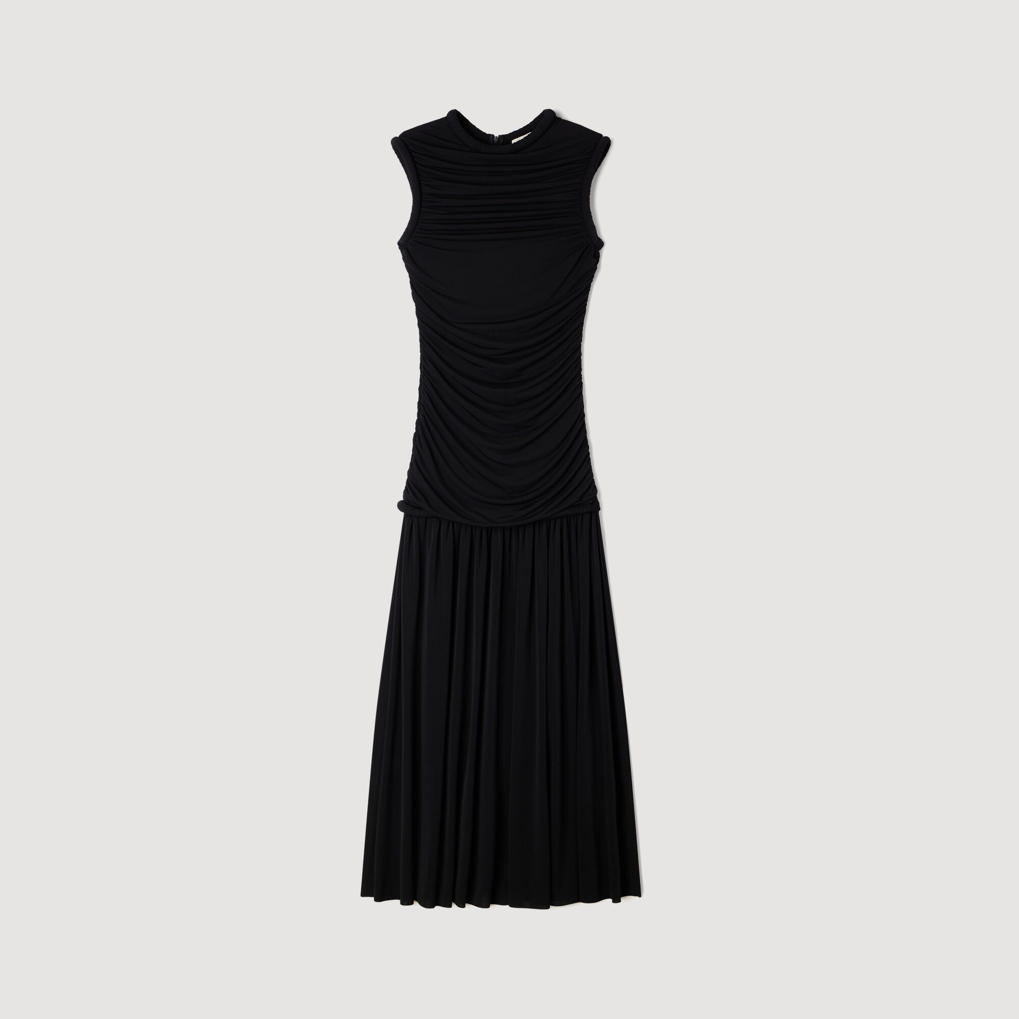 Robe maxi drapée