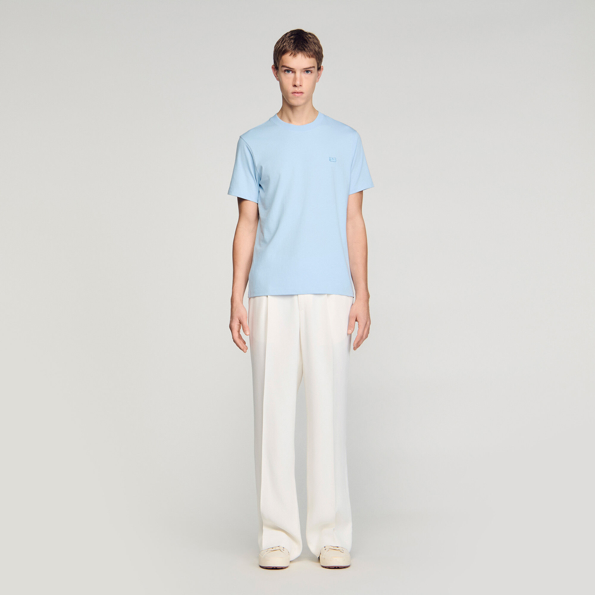 T-shirt avec badge double S