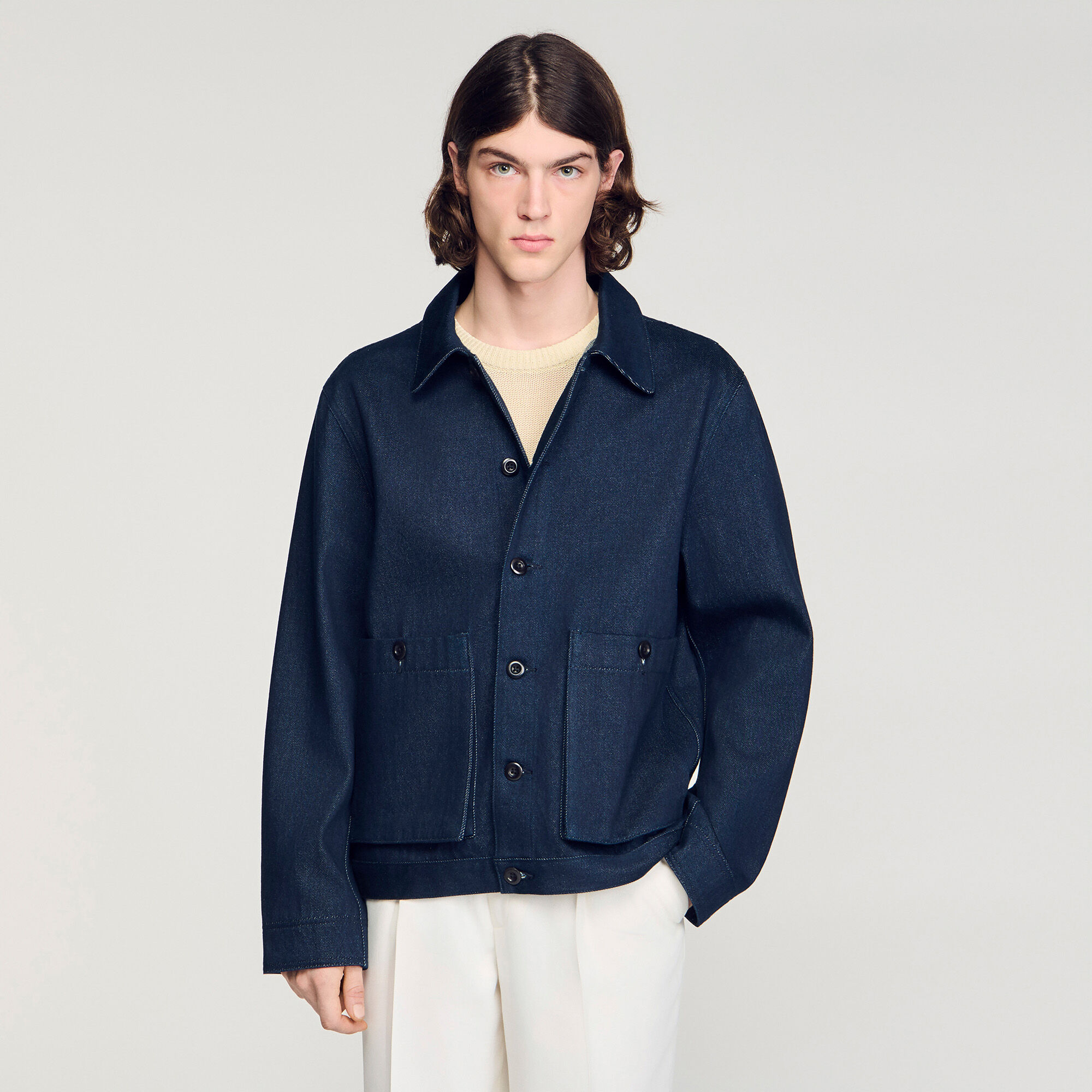 Veste ouvrière en denim
