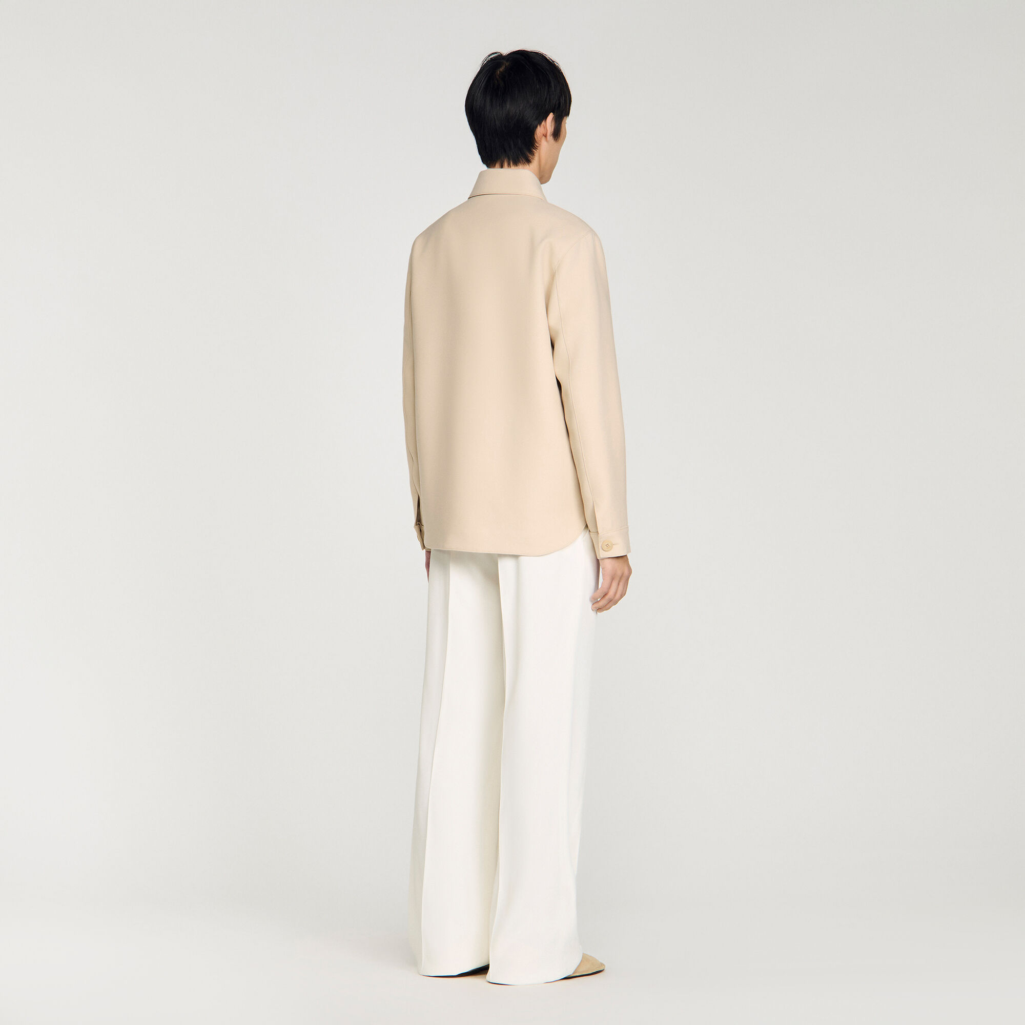 Chemise oversize à boutons