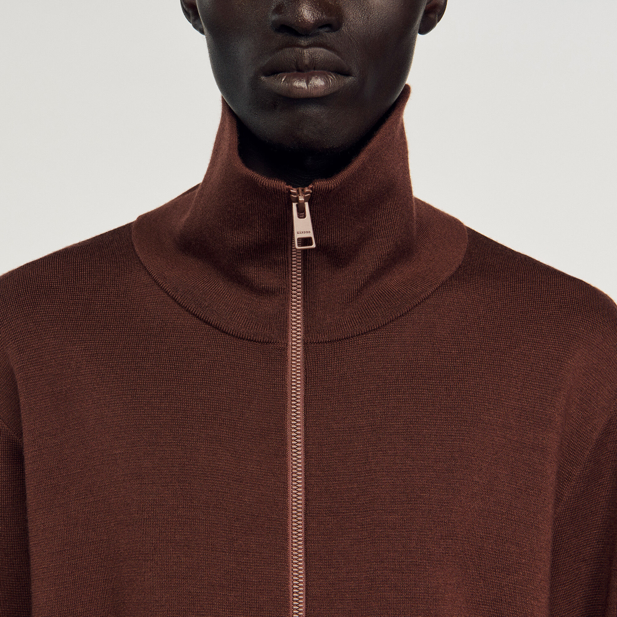 Pull trucateur en laine