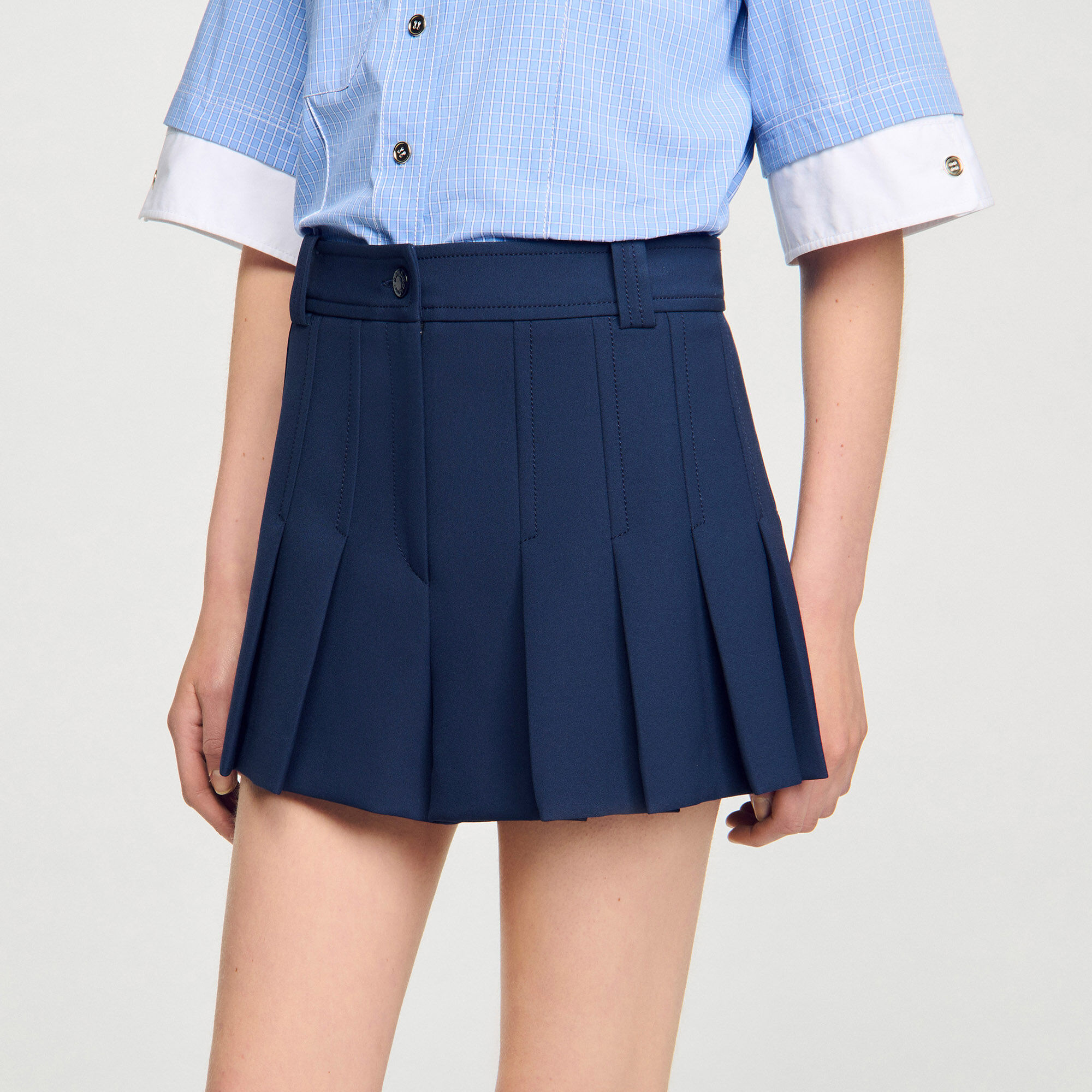 Shorts à pinces sur mesure