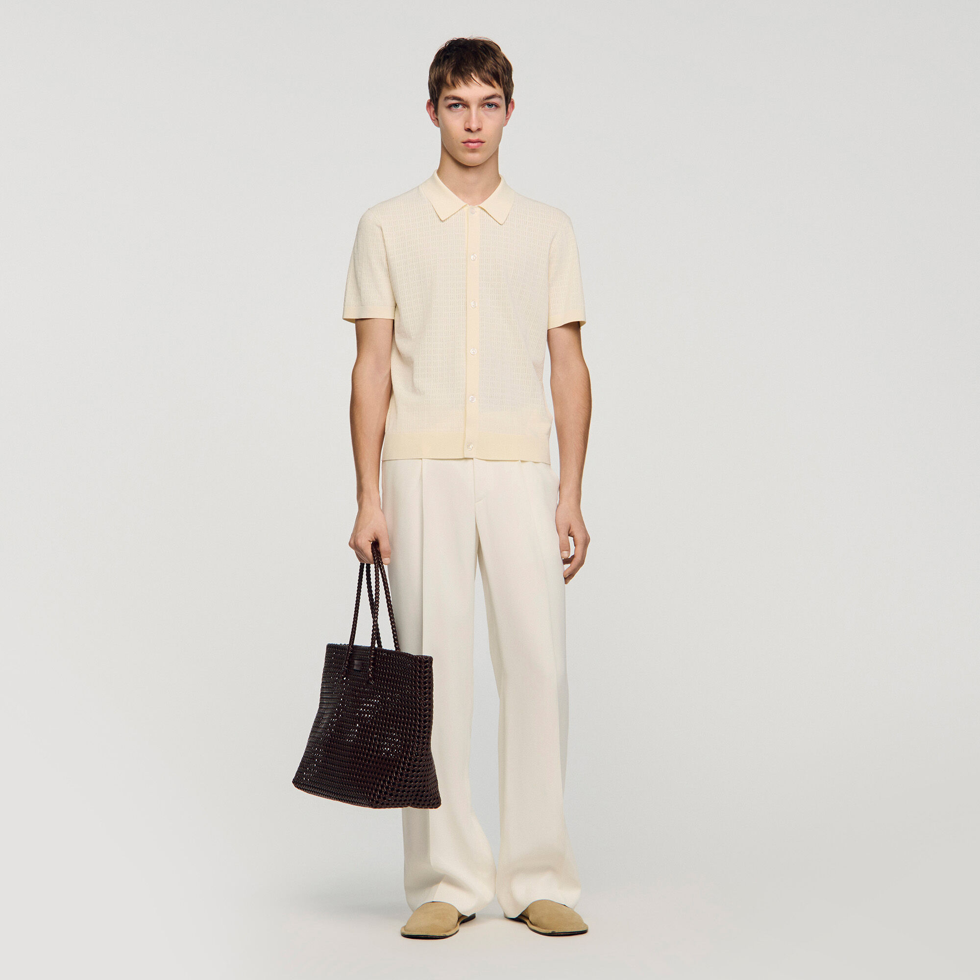Chemise à mailles
