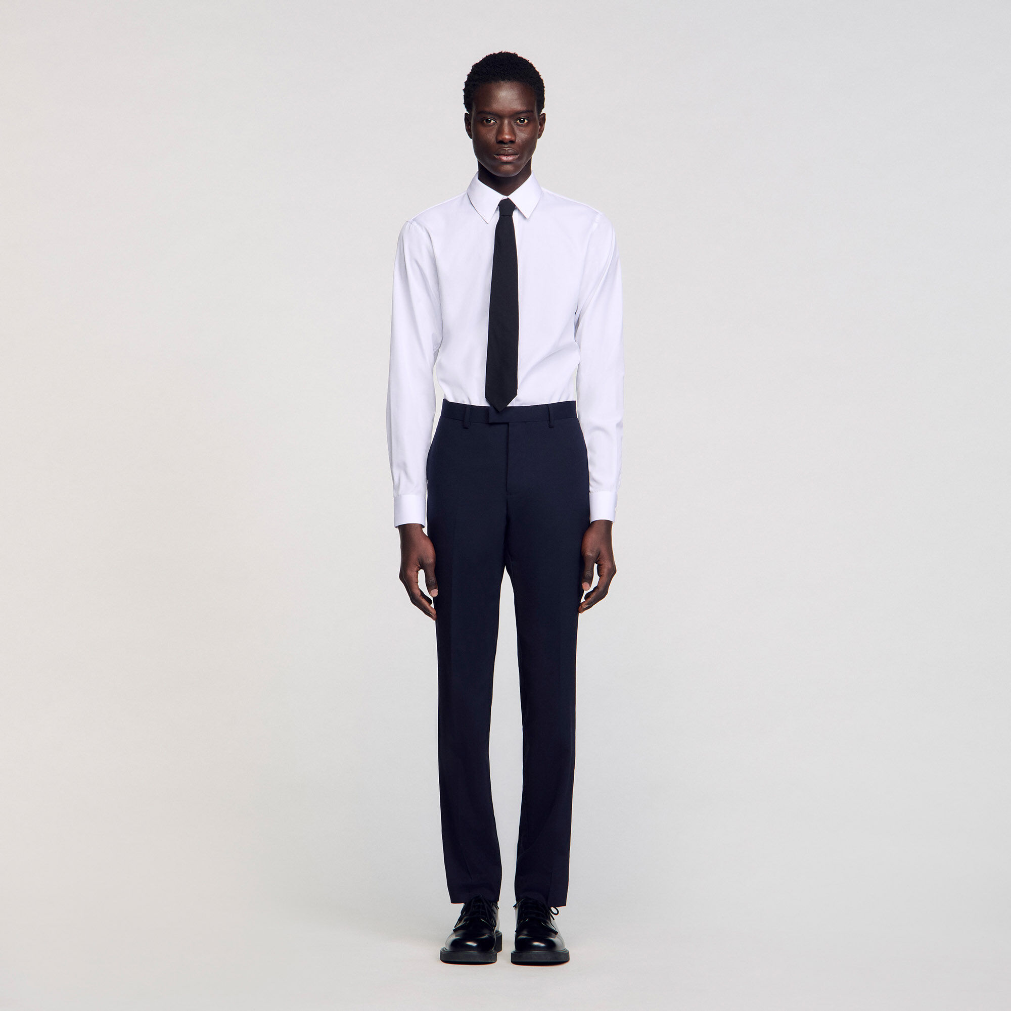 Pantalon classique en laine