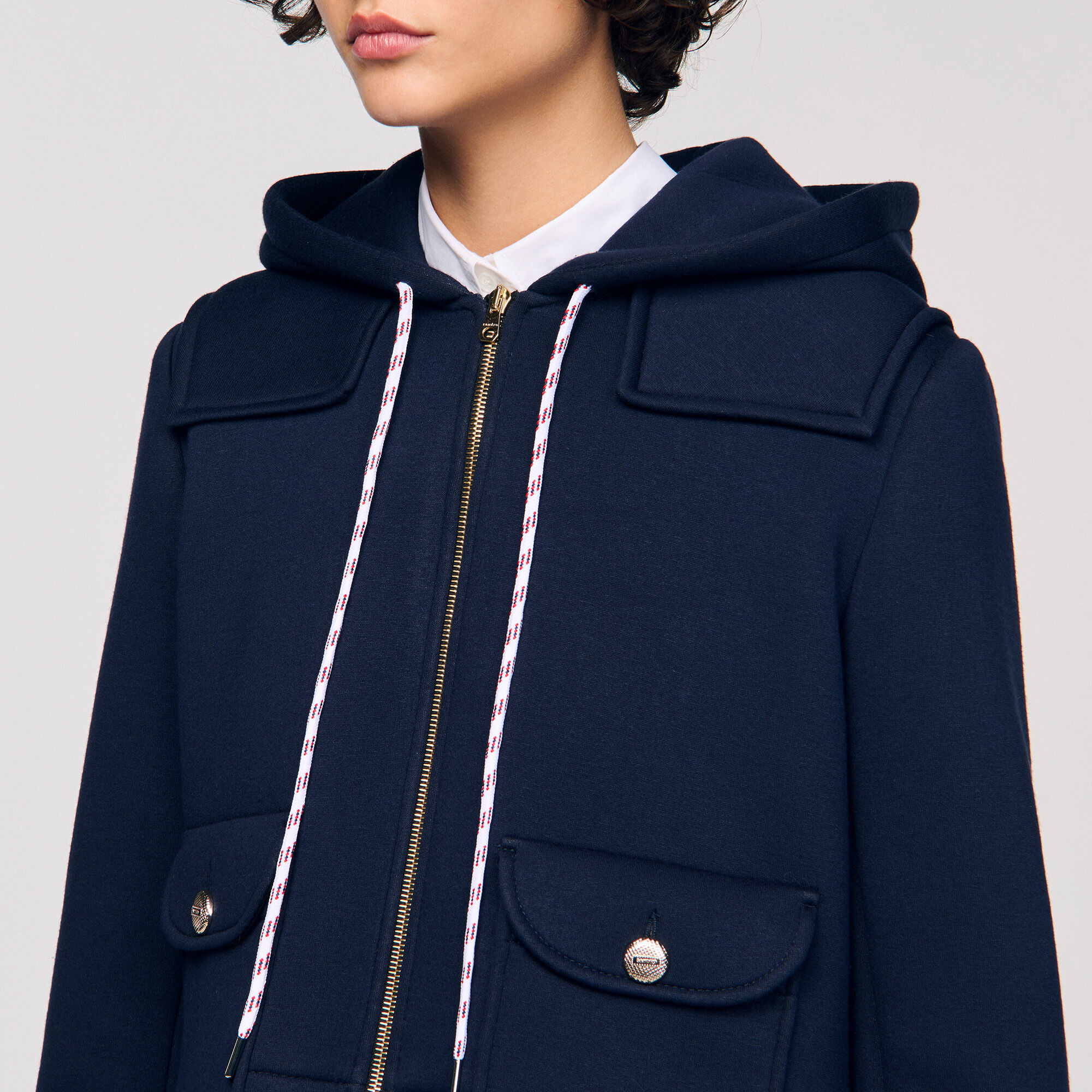 Veste technique à capuche