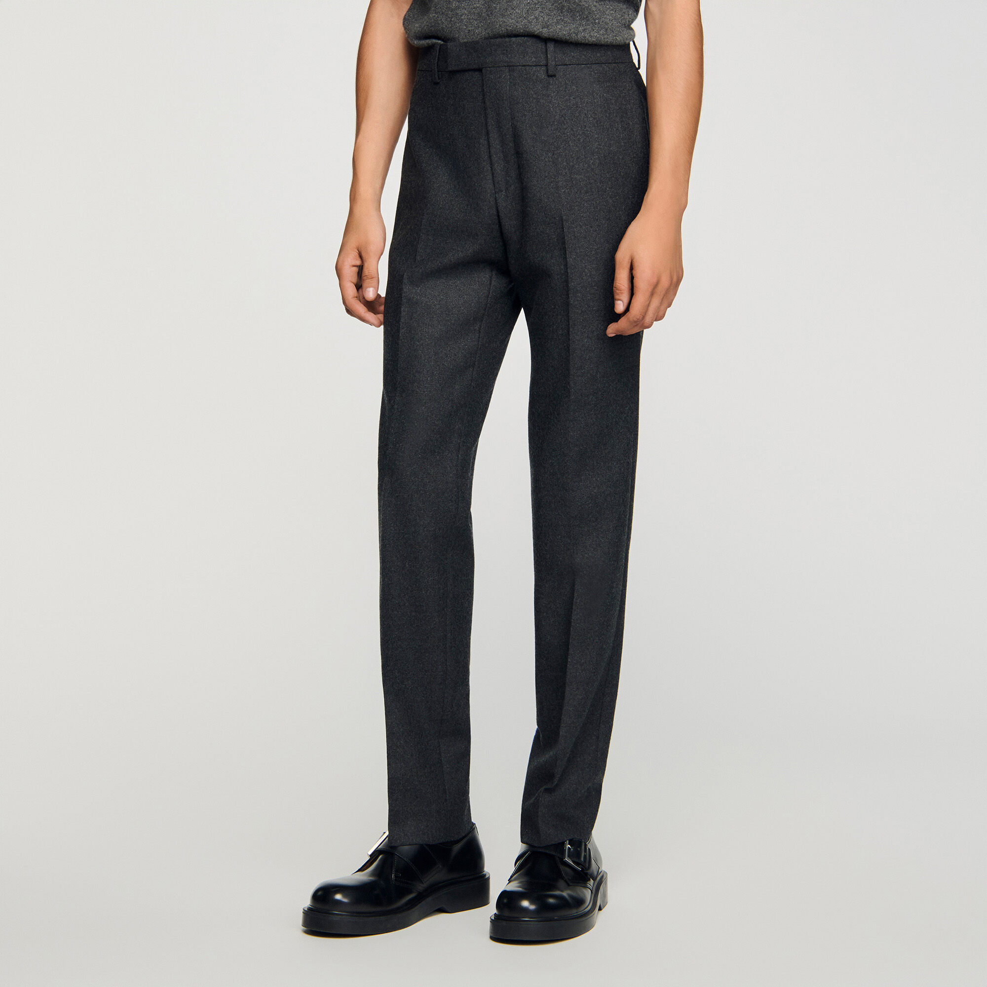 Pantalon en laine vierge sur mesure