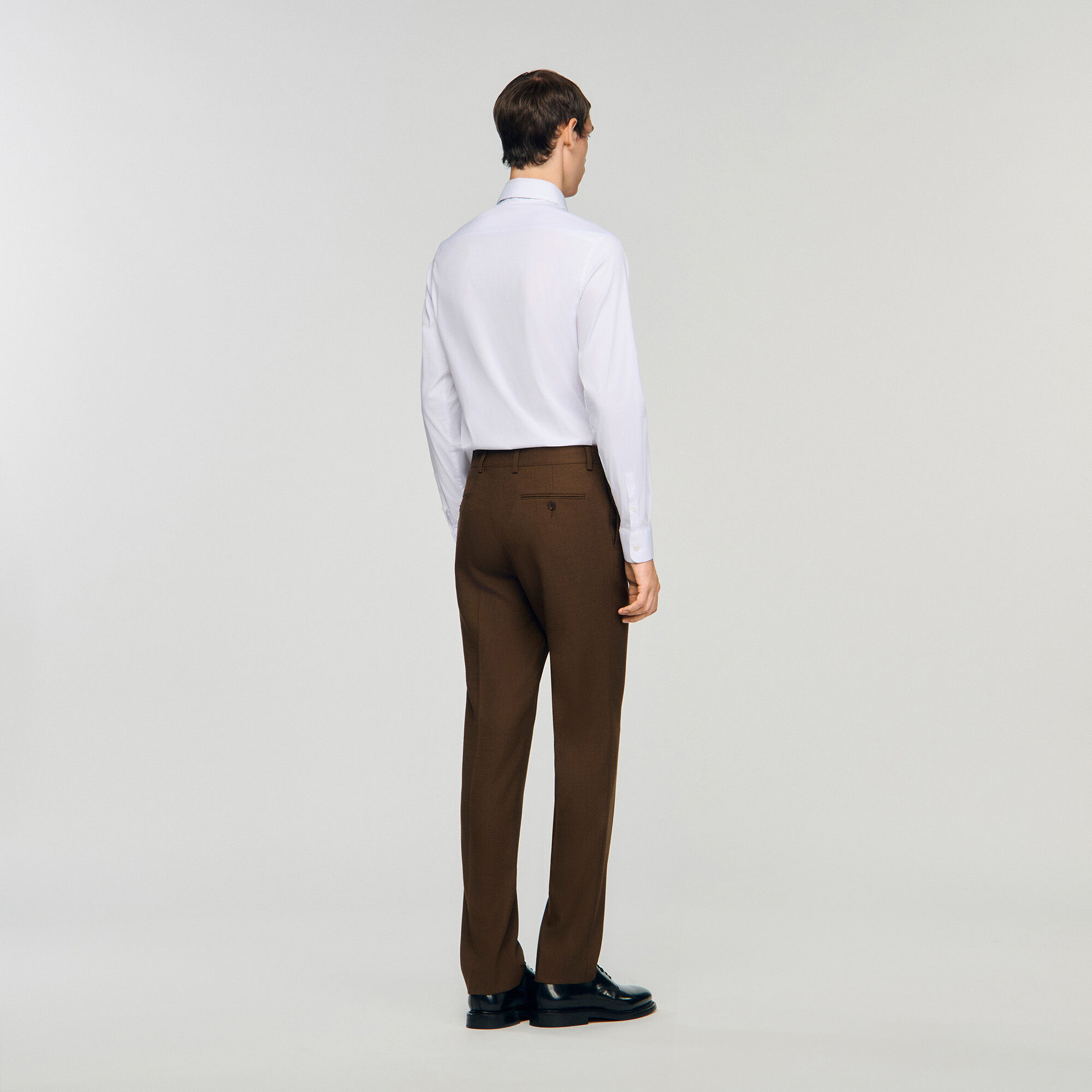 Pantalon de costume en laine
