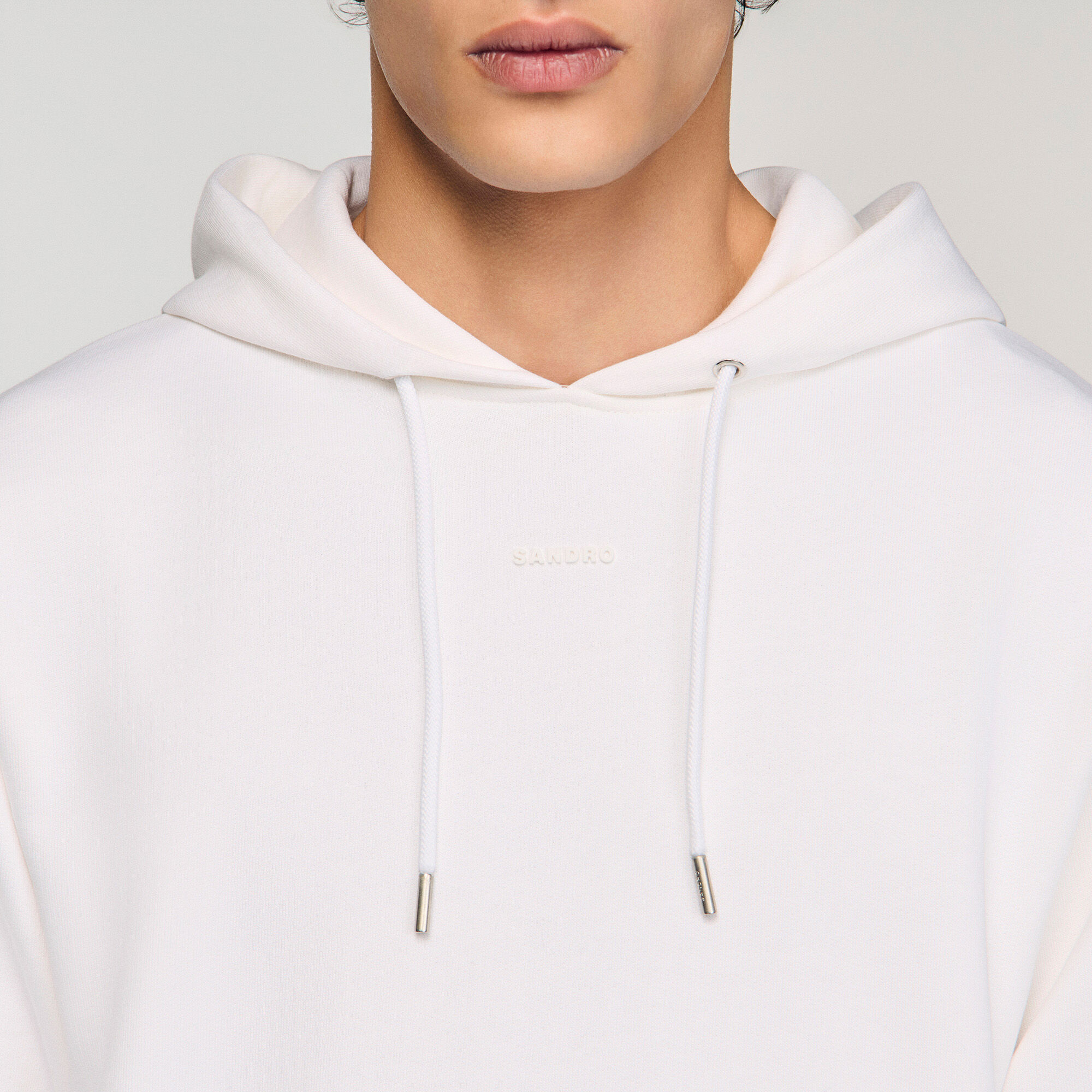 Sweat à capuche avec logo