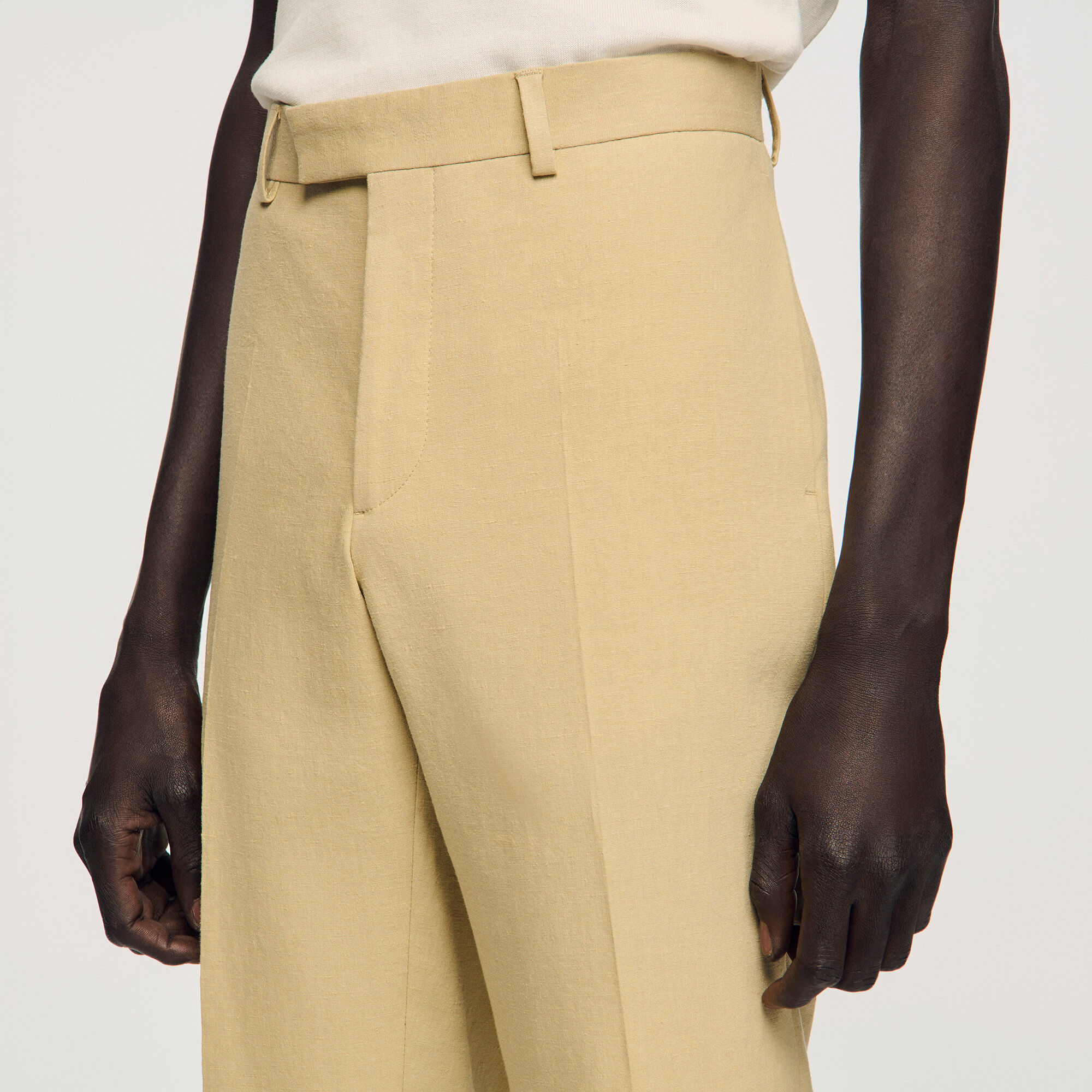 Pantalons de costume en laine