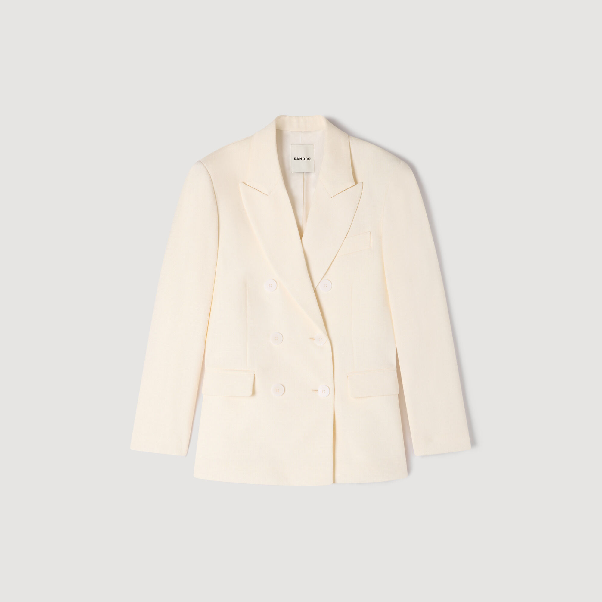 Veste de costume à double boutonnage