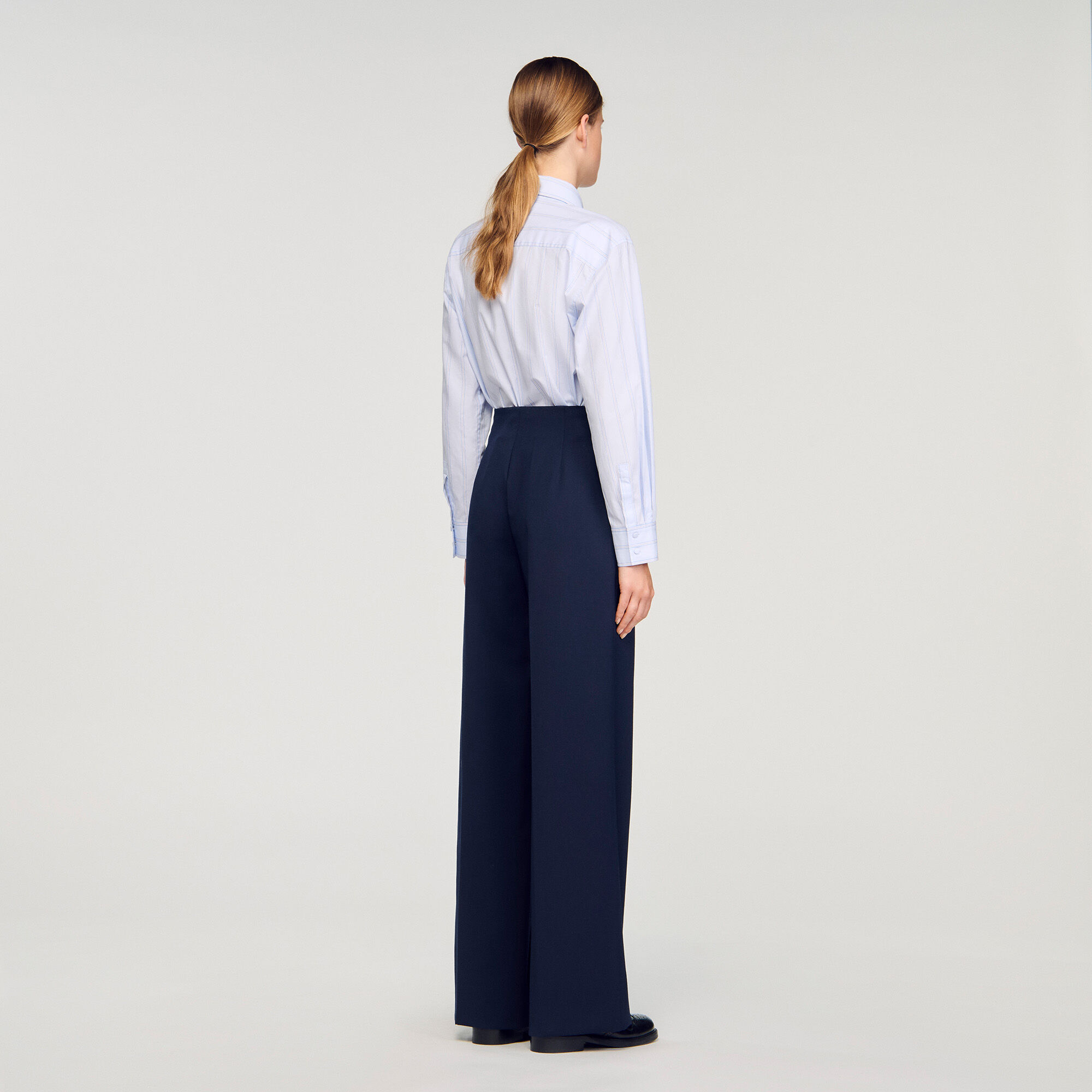 Pantalons droits asymétriques