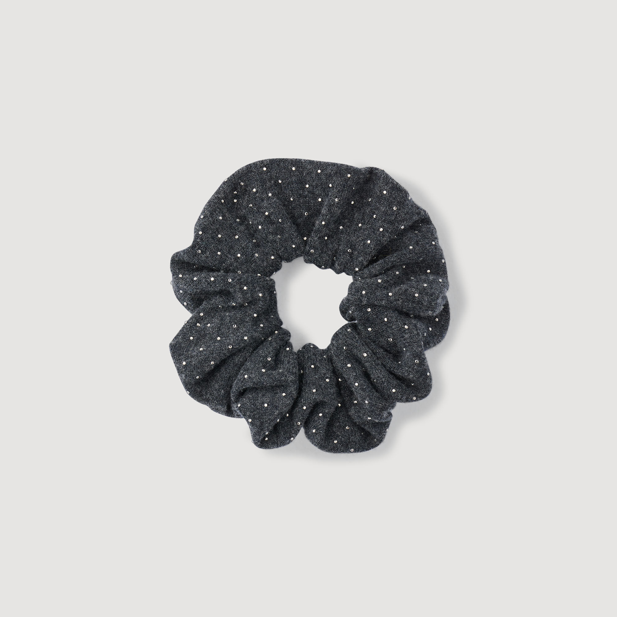 Scrunchie en maille strass