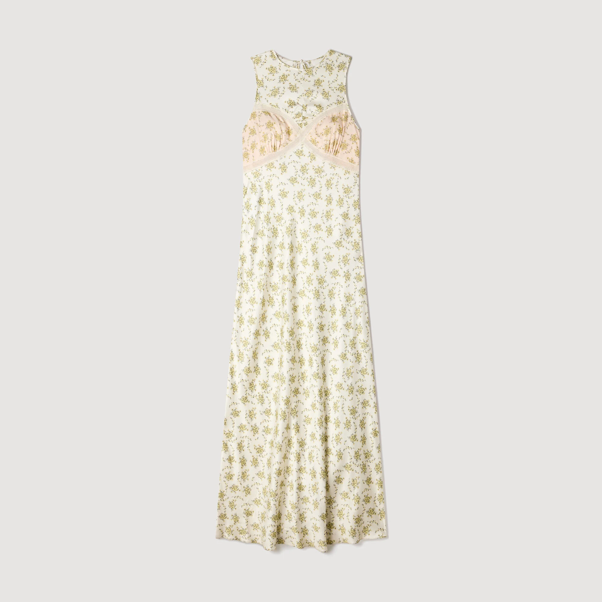 Robe maxi imprimée fleurs