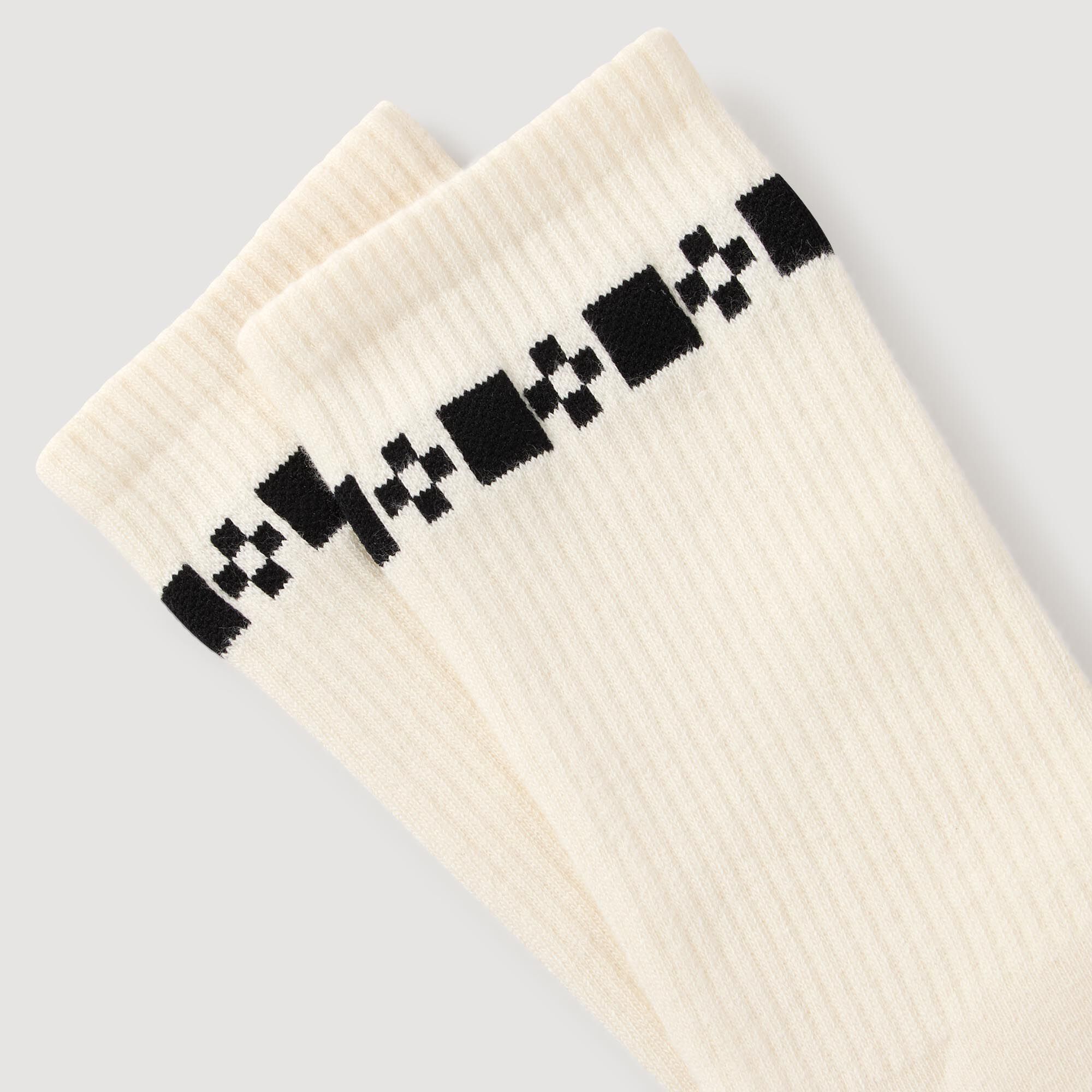 Chaussettes brodées signature Cross
