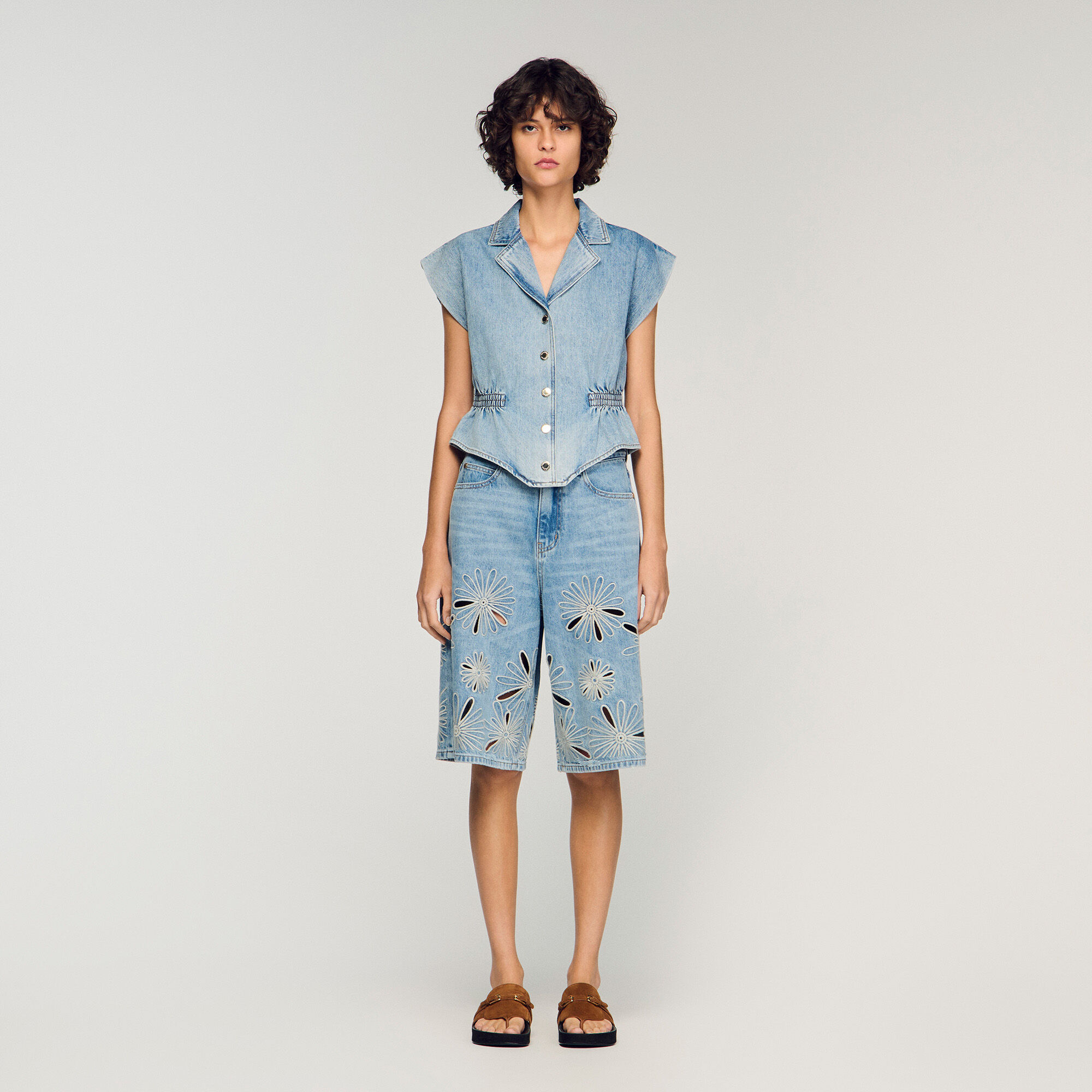 Top en denim