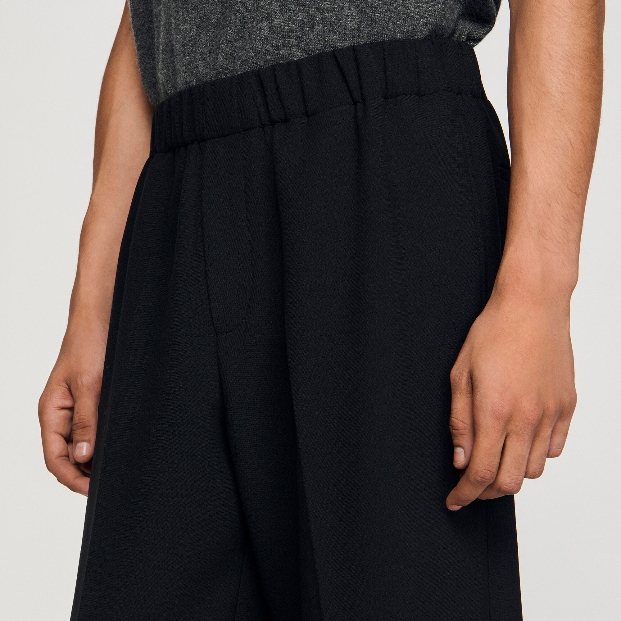 Pantalons à jambes larges