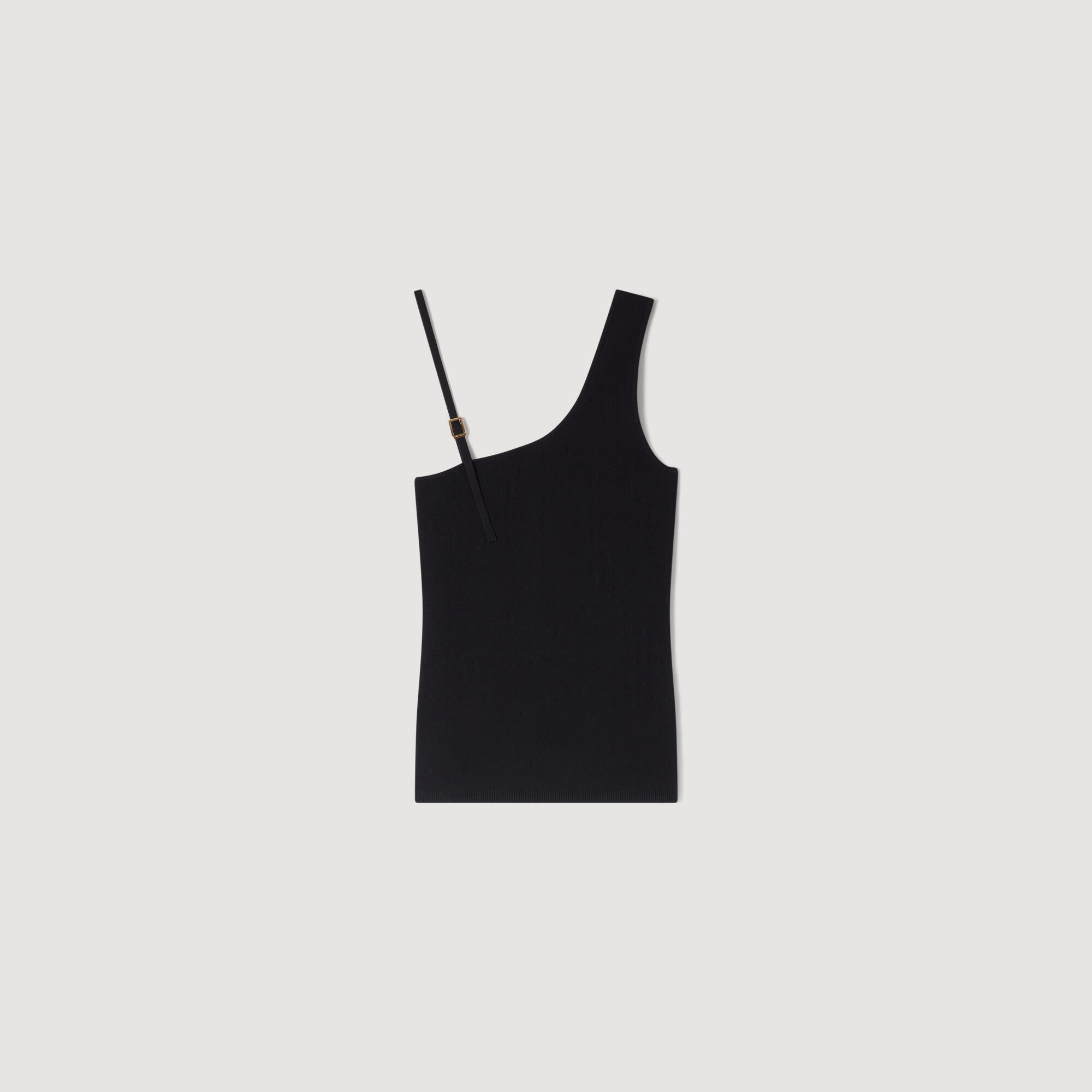 Pull asymétrique en maille