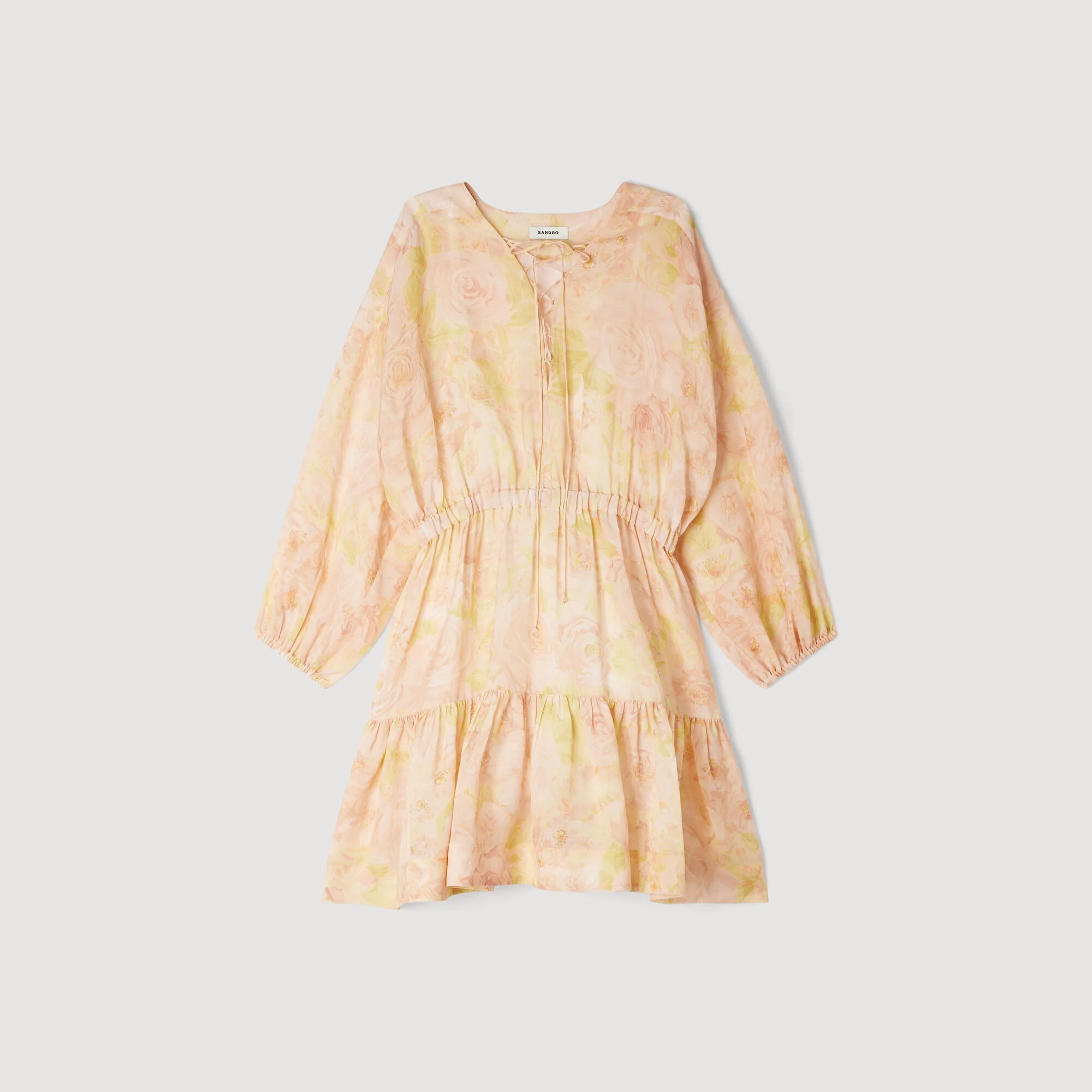 Robe mini imprimé fleurs