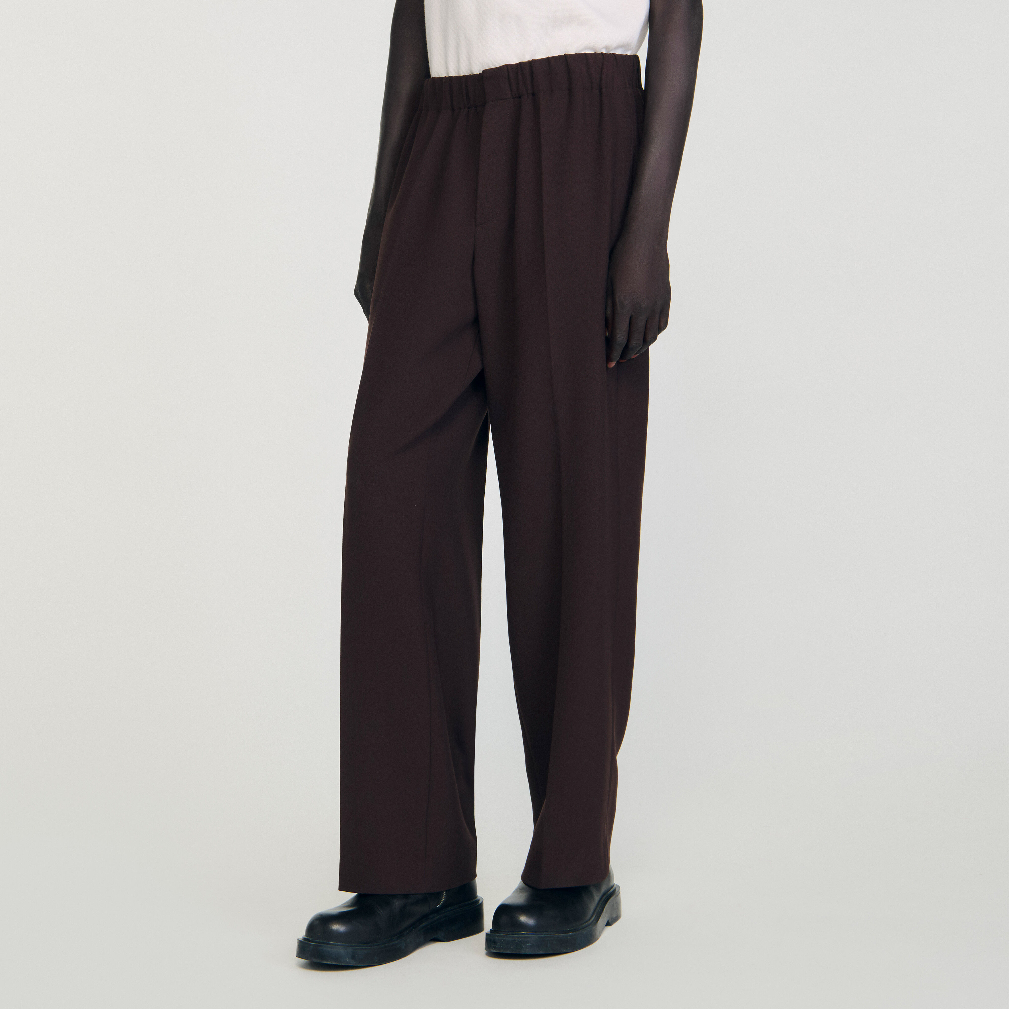 Pantalons à largeur ample