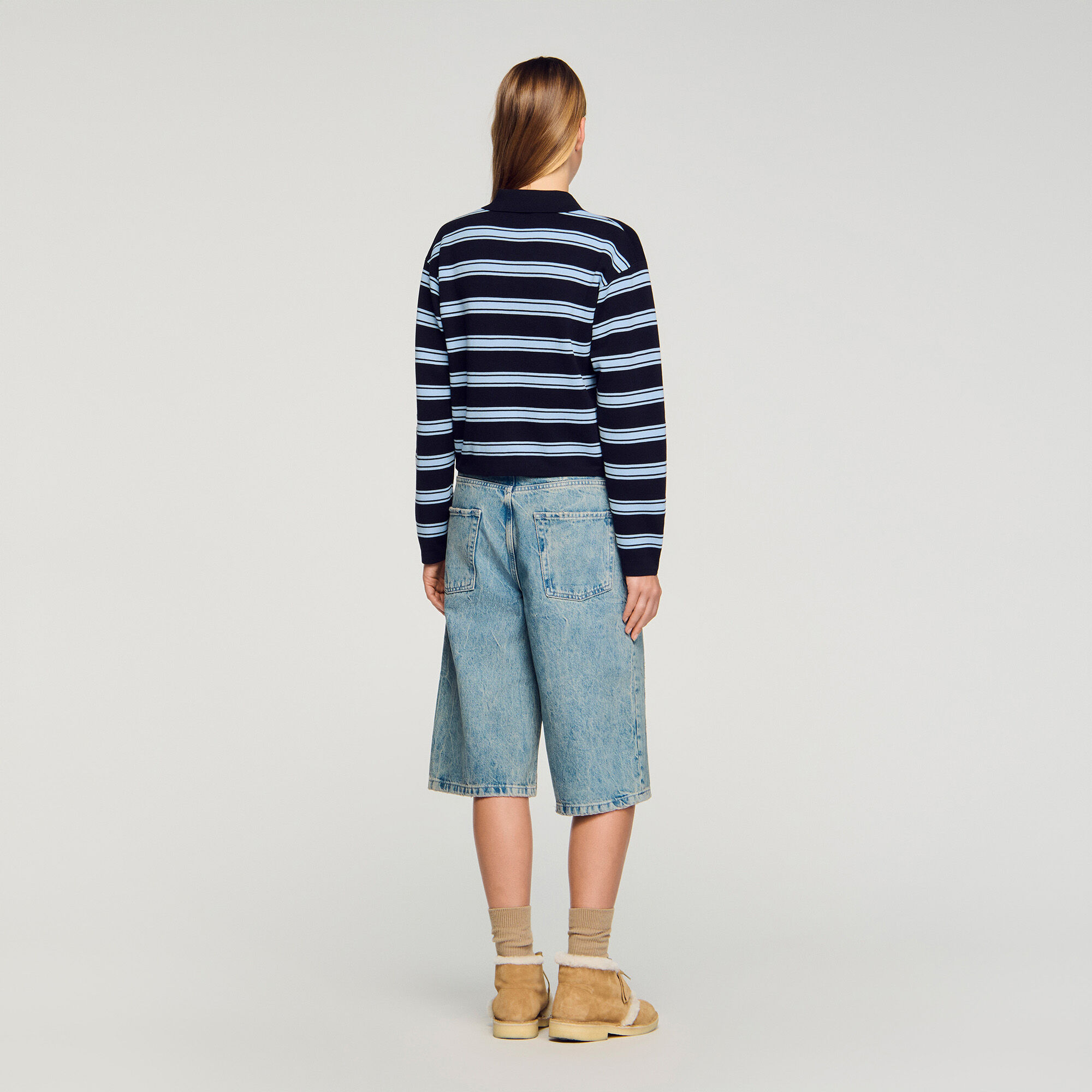 Pull-over à rayures