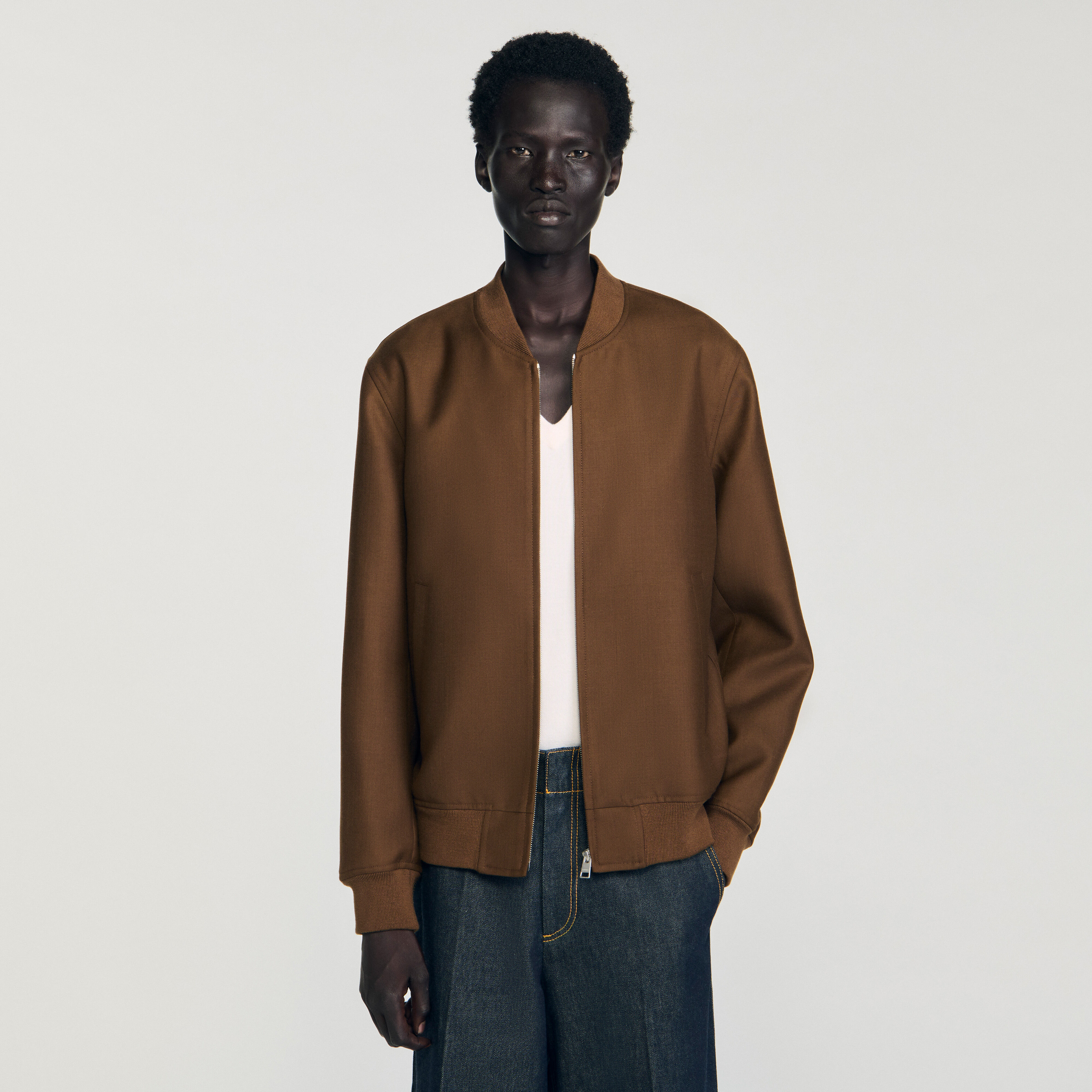 Veste à fermeture éclair