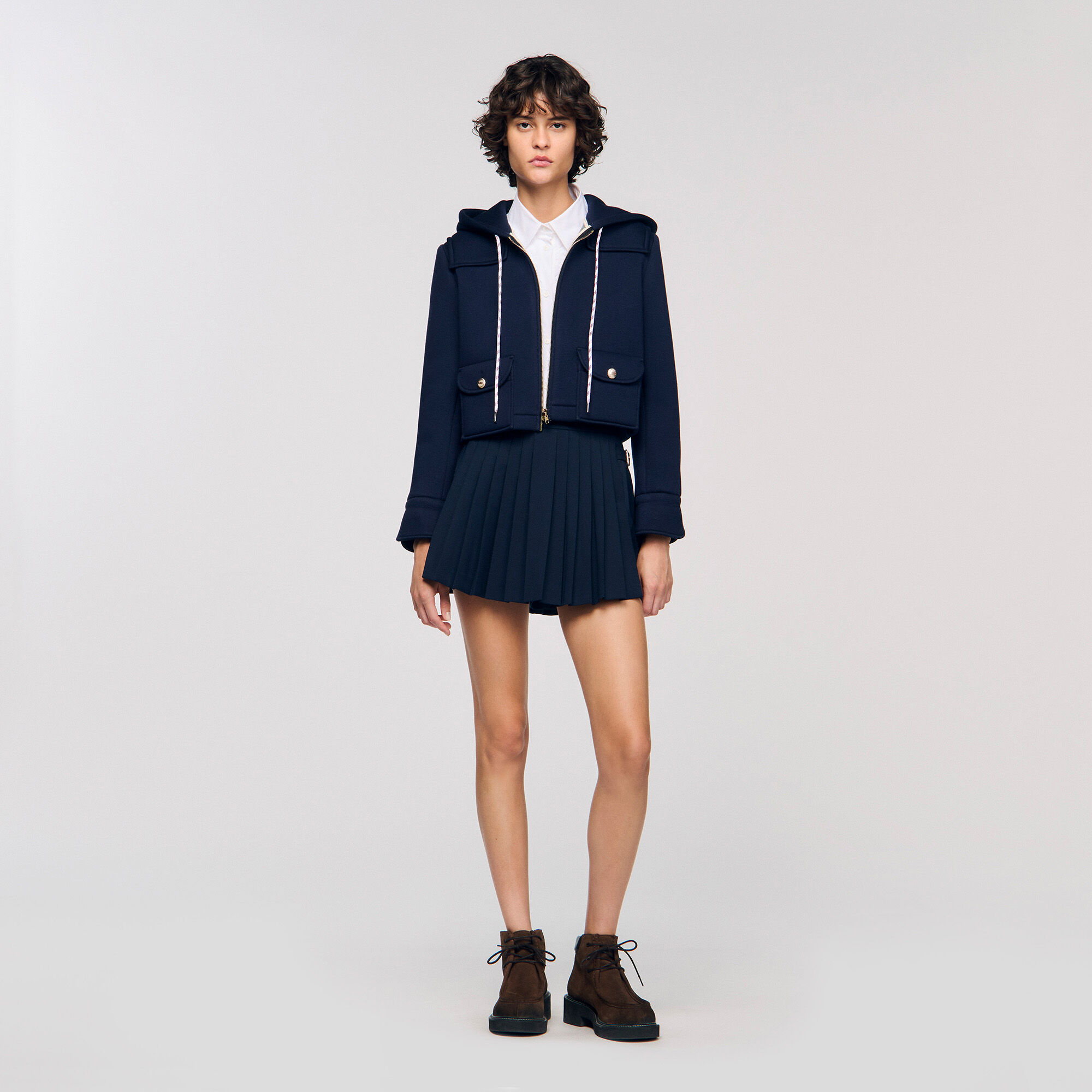 Veste technique à capuche