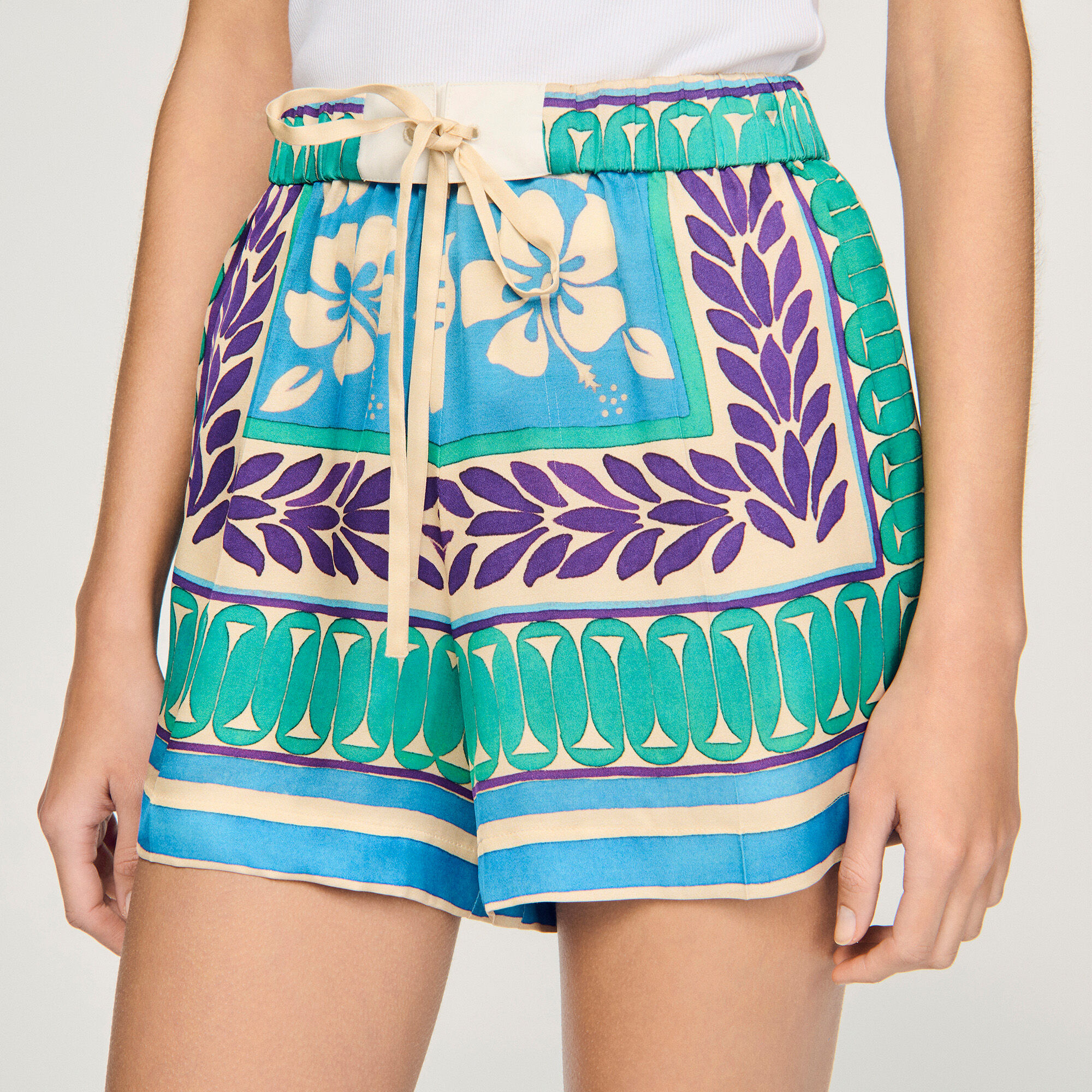 Shorts imprimé floral