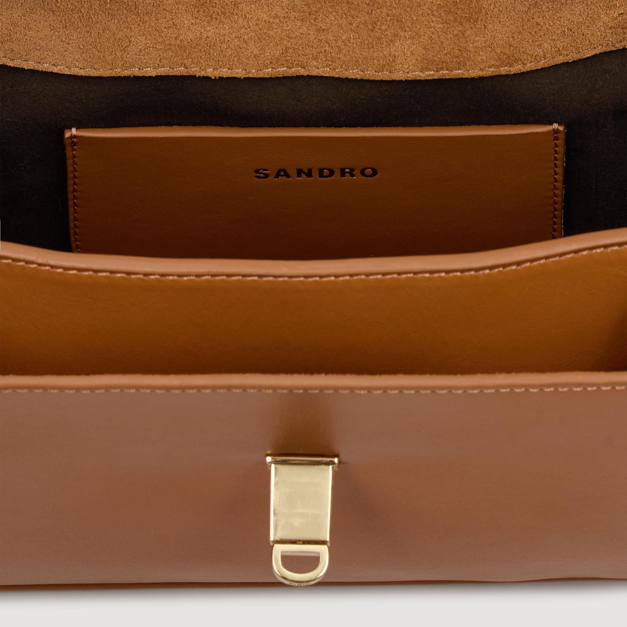 Le sac en cuir uni Mambo