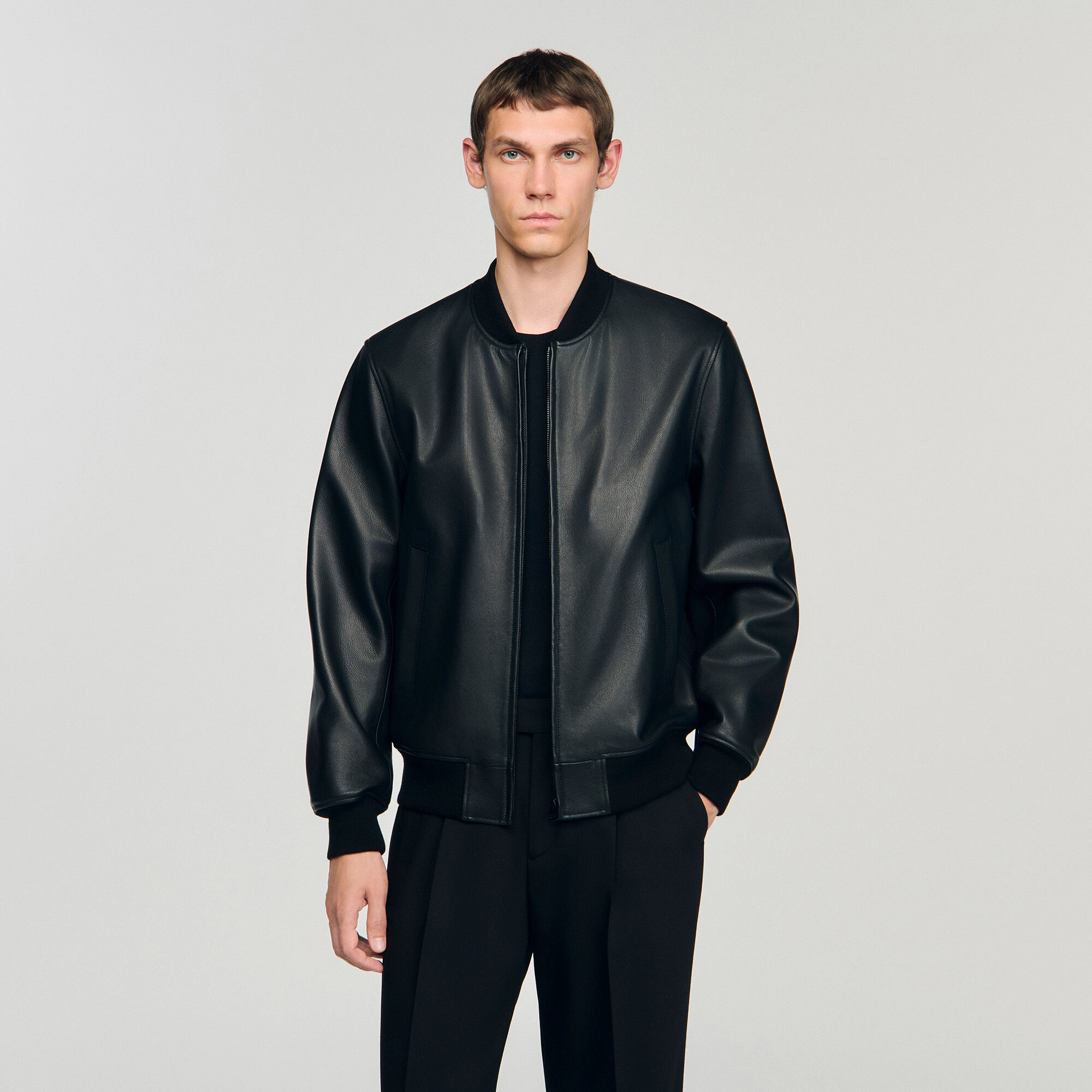 Veste en cuir