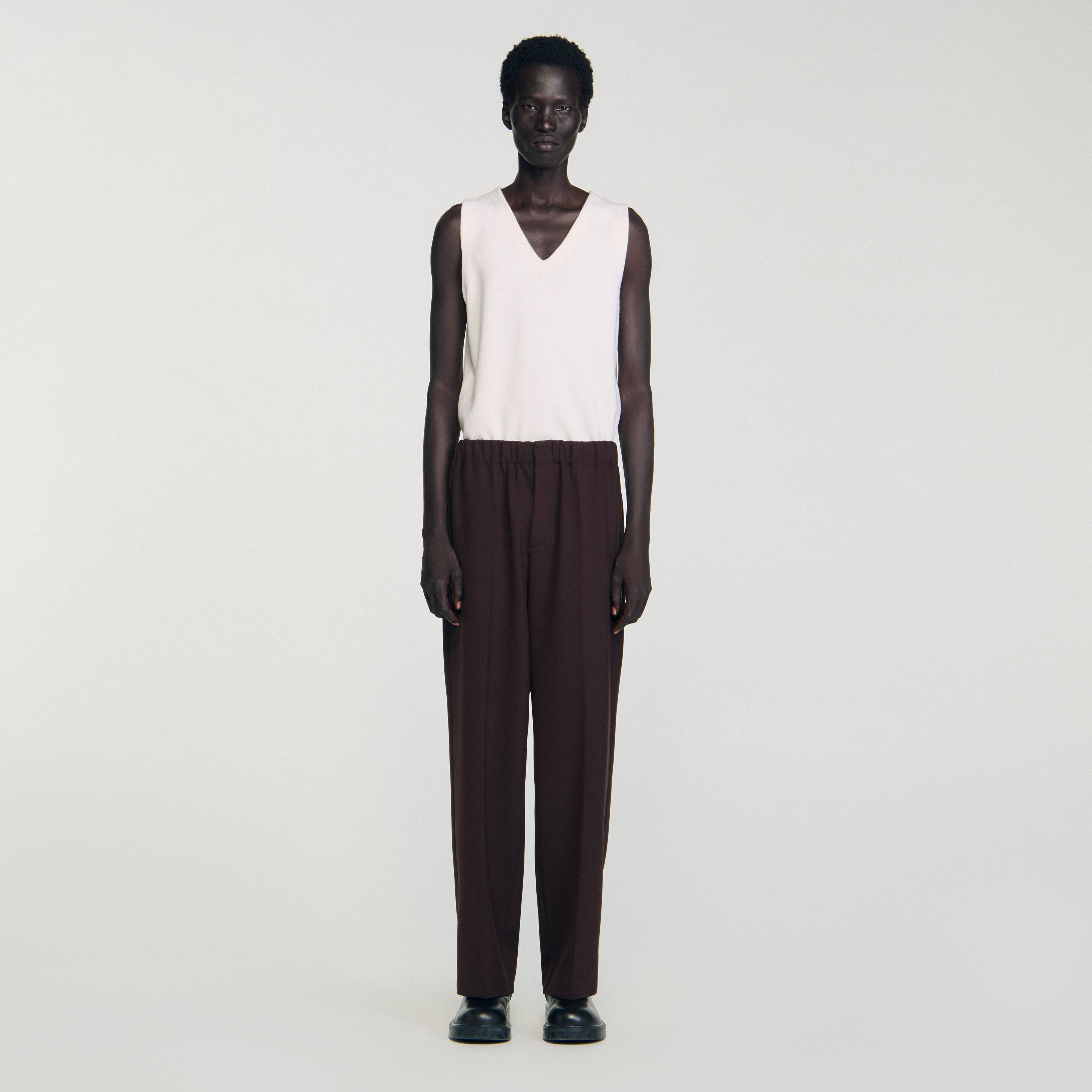 Pantalons à largeur ample